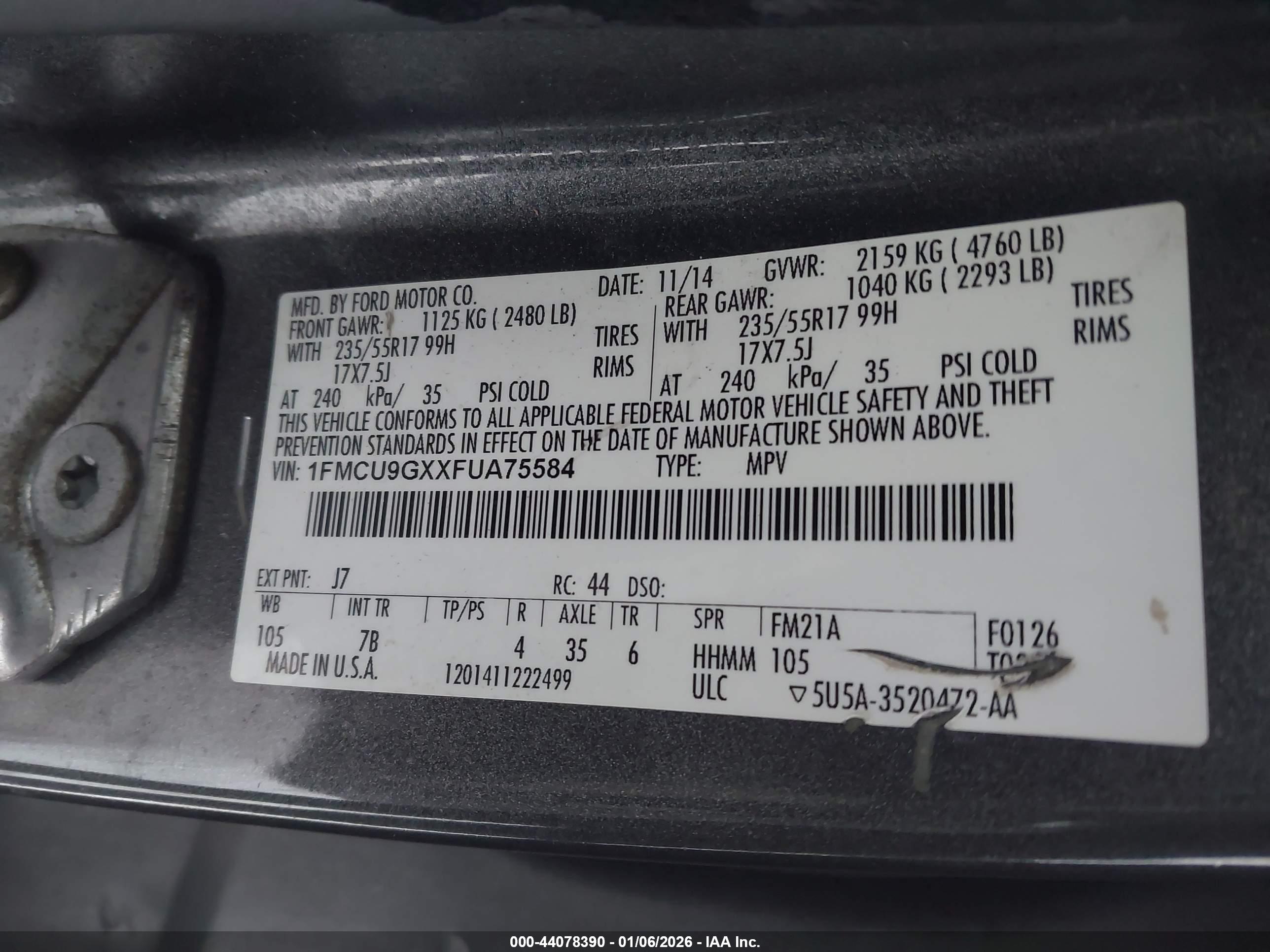 FORD ESCAPE image 9