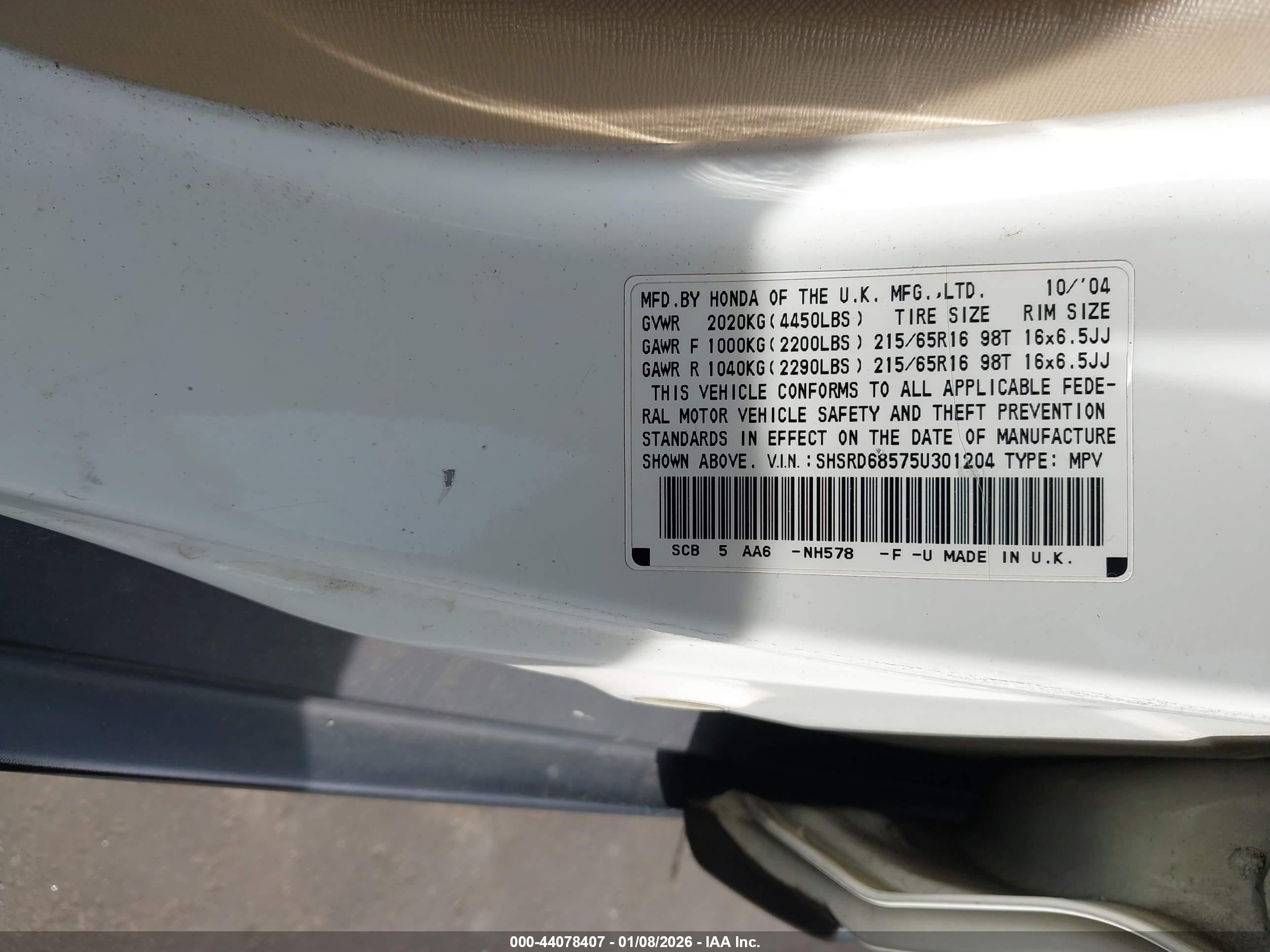 HONDA CR-V image 9