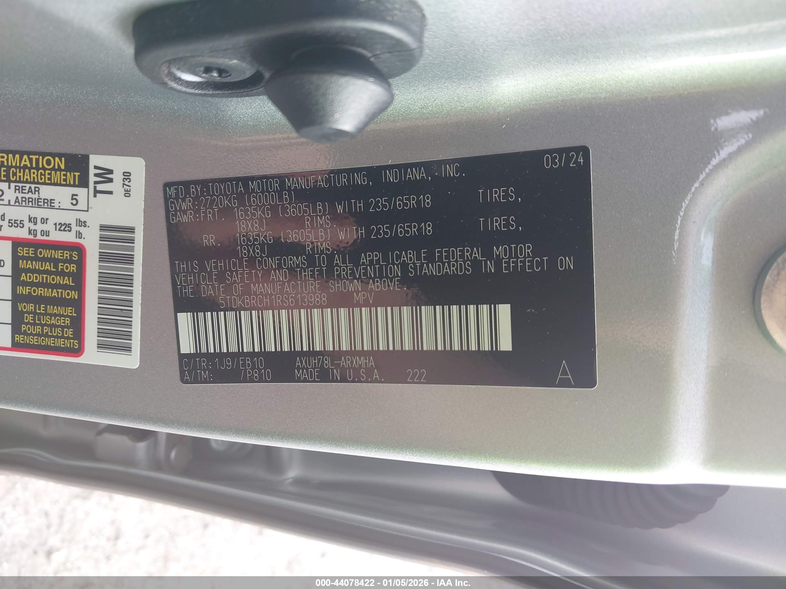 TOYOTA HIGHLANDER image 9
