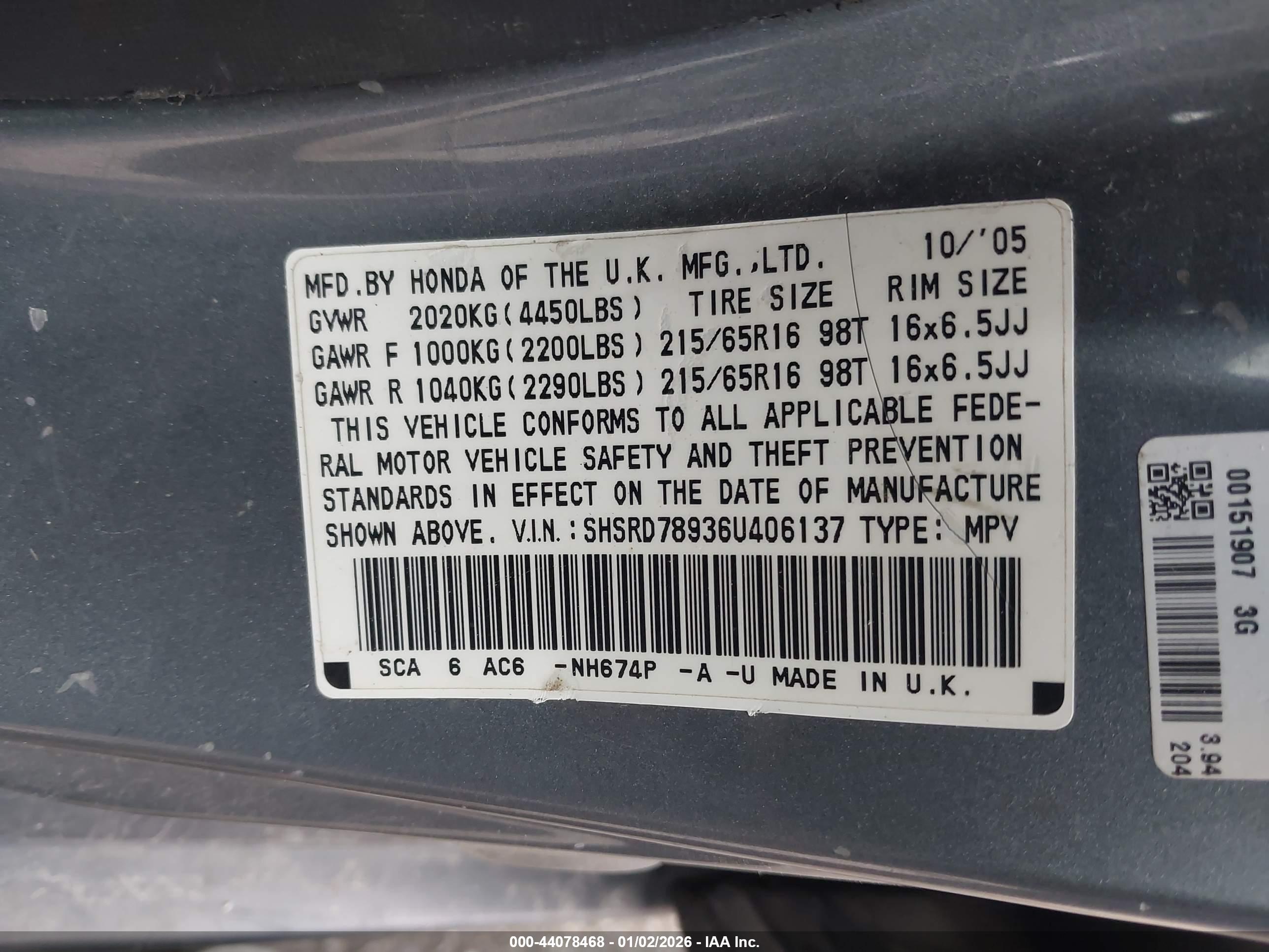 HONDA CR-V image 9
