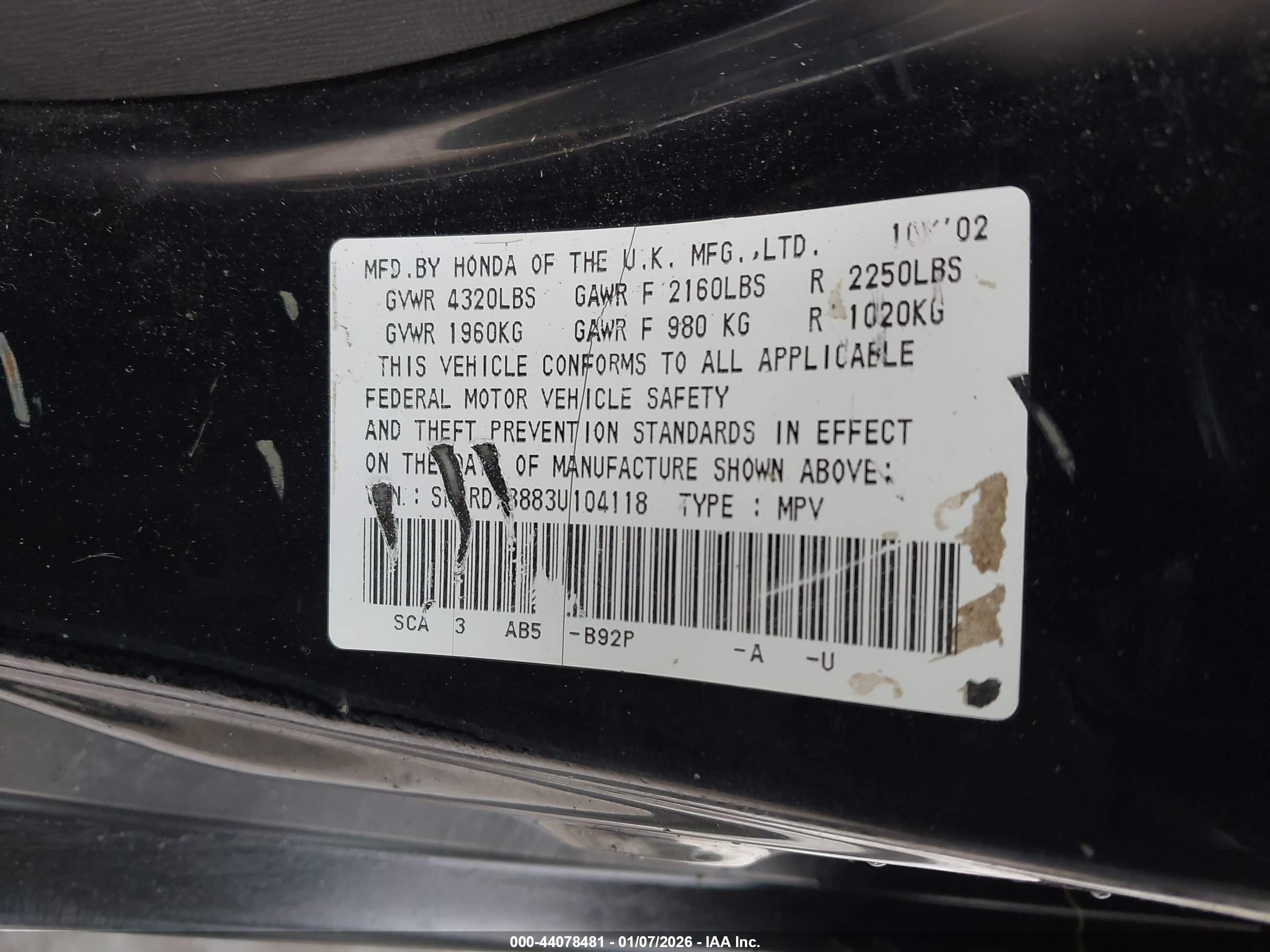 HONDA CR-V image 9