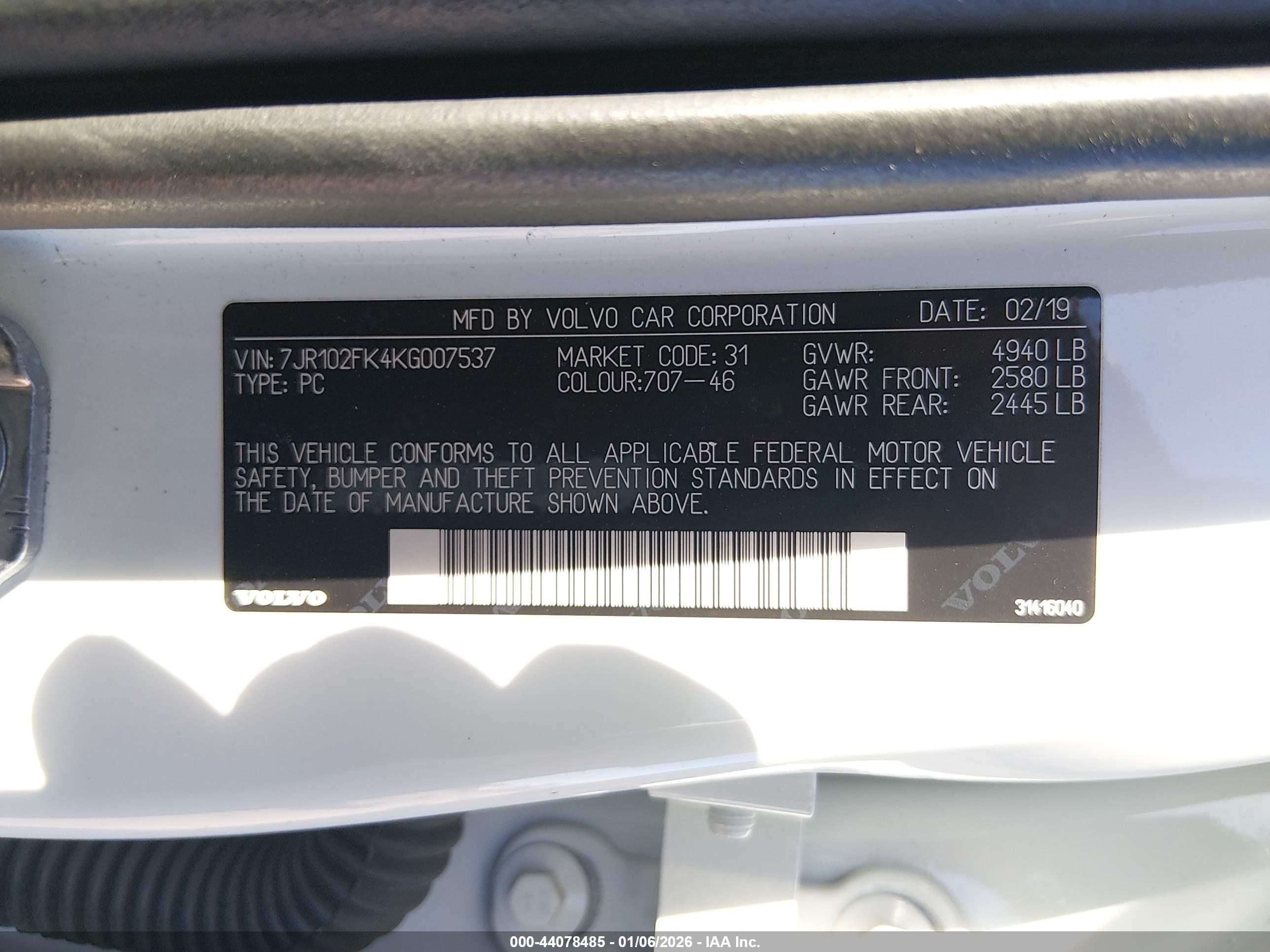 VOLVO S60 image 9