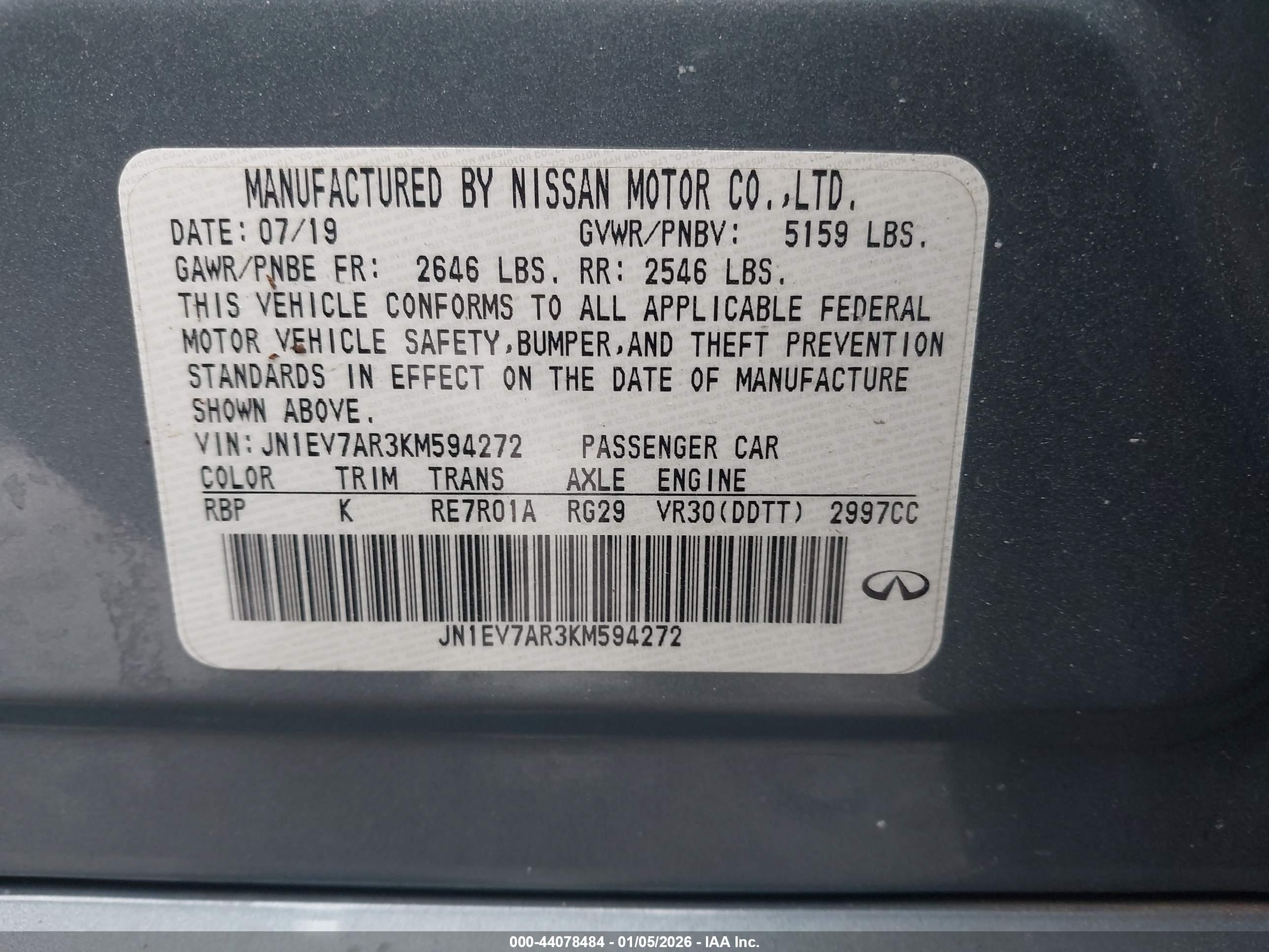 INFINITI Q50 image 9