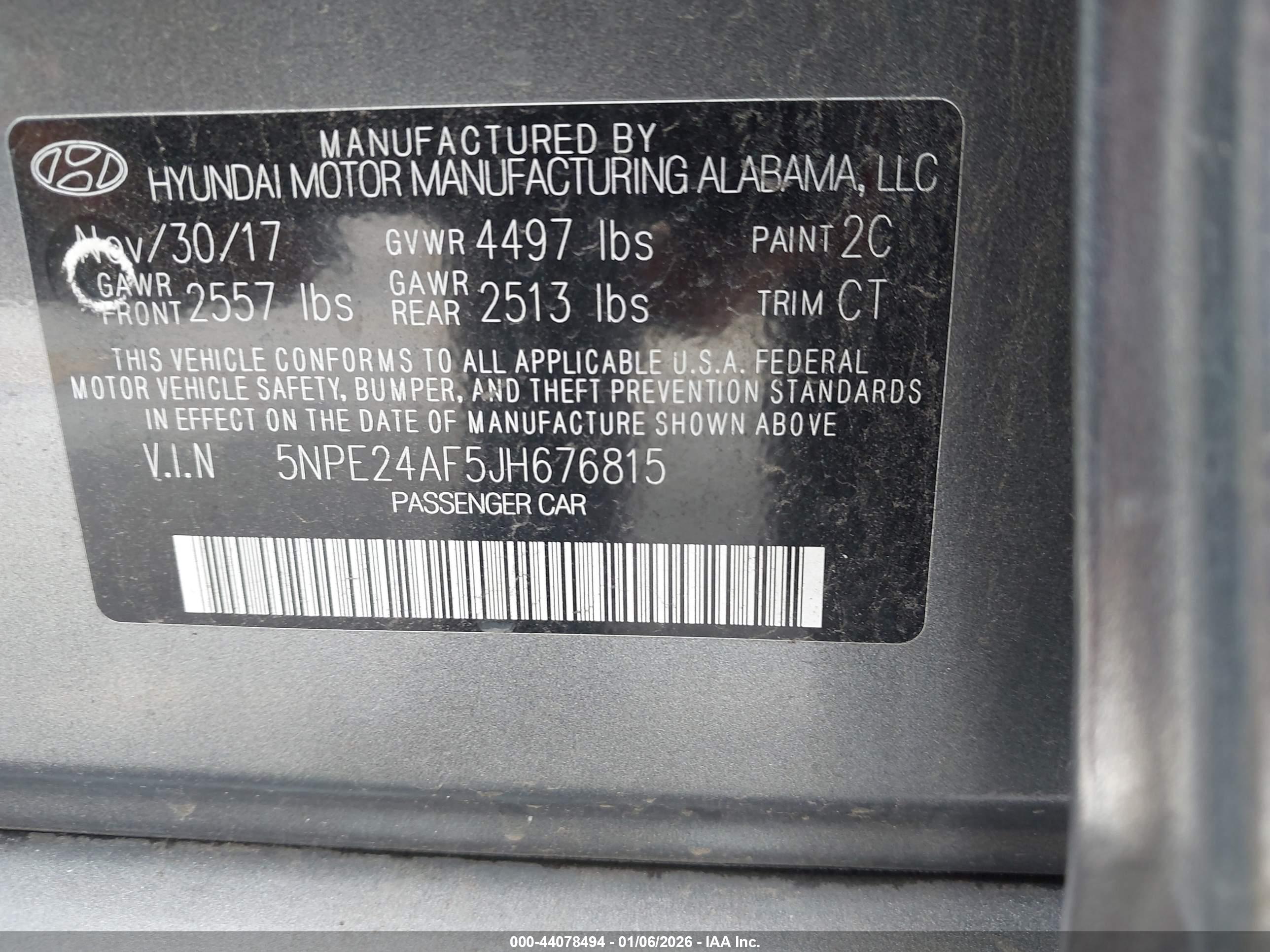 HYUNDAI SONATA image 9