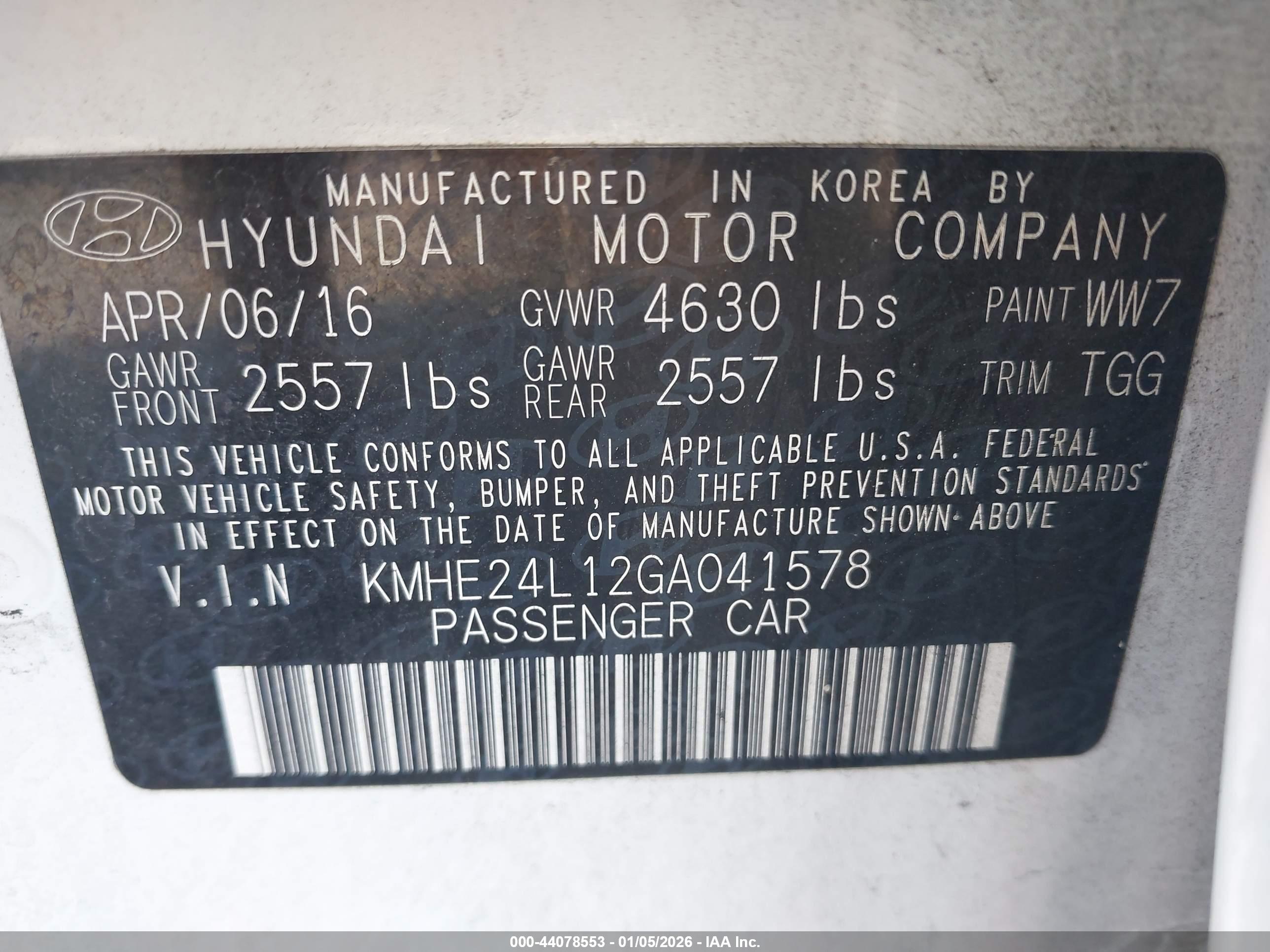 HYUNDAI SONATA image 9