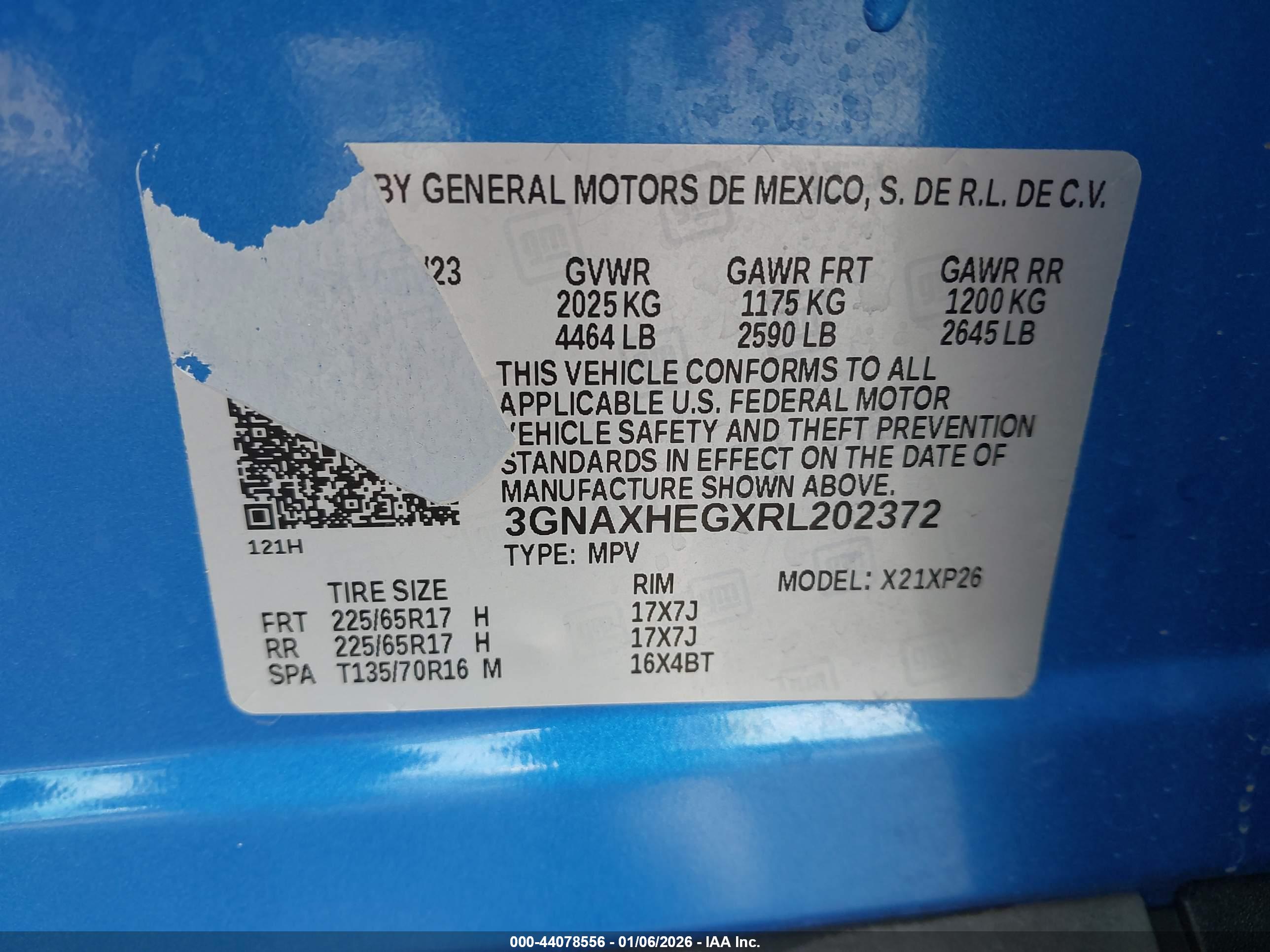 CHEVROLET EQUINOX image 9