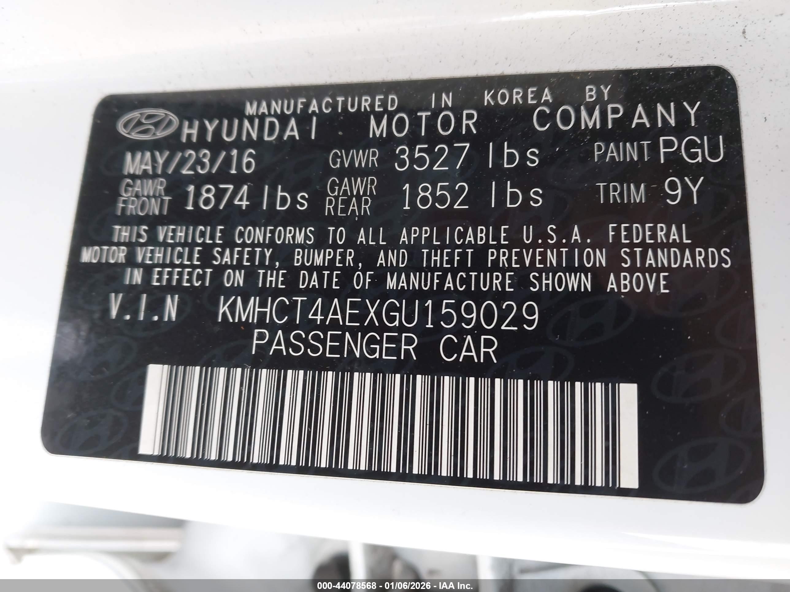 HYUNDAI ACCENT image 9