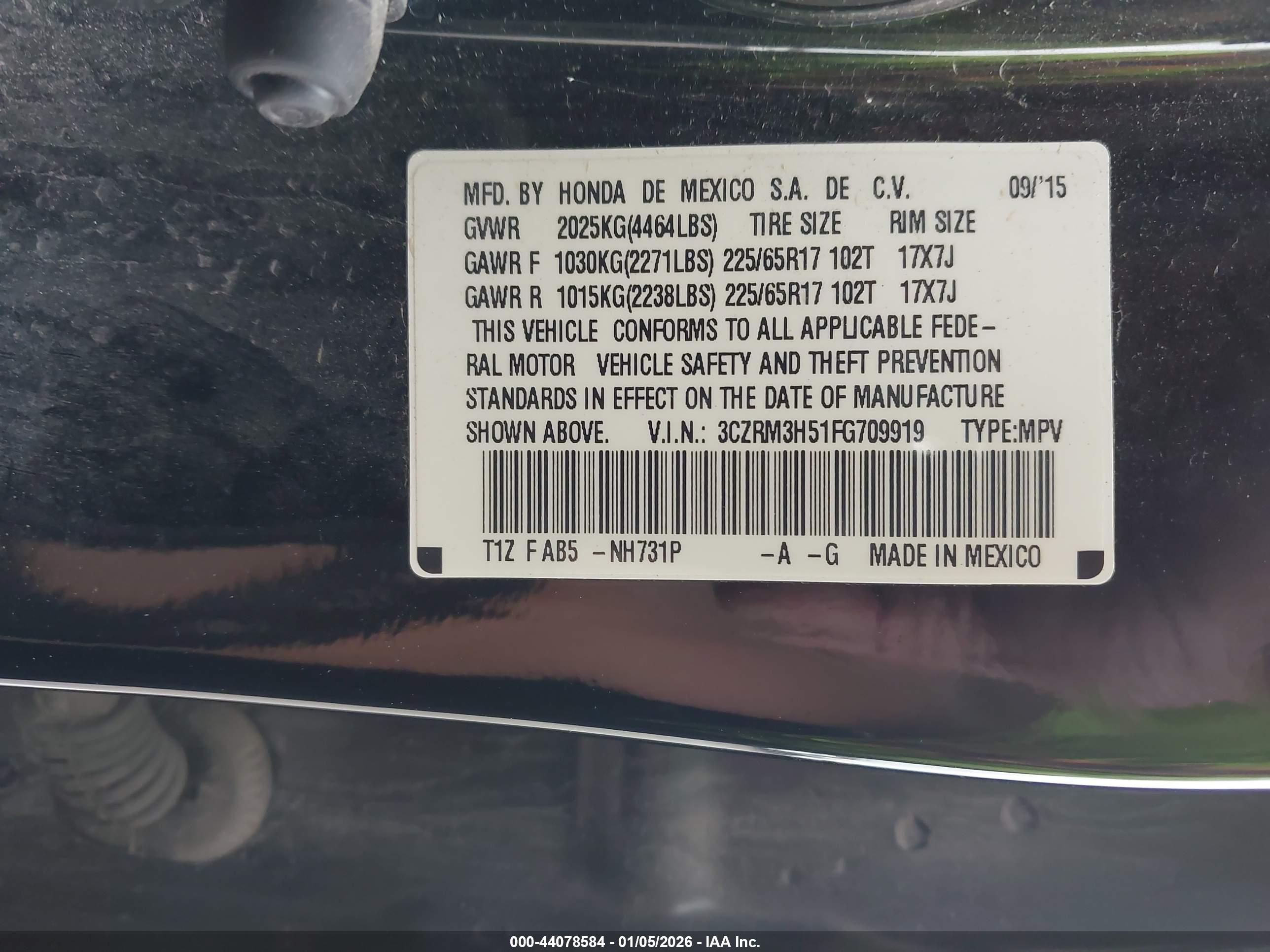 HONDA CR-V image 9