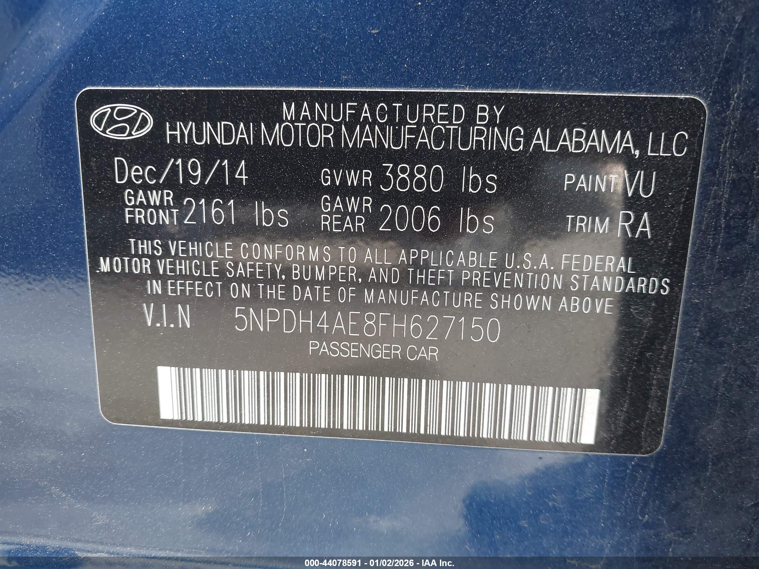 HYUNDAI ELANTRA image 9