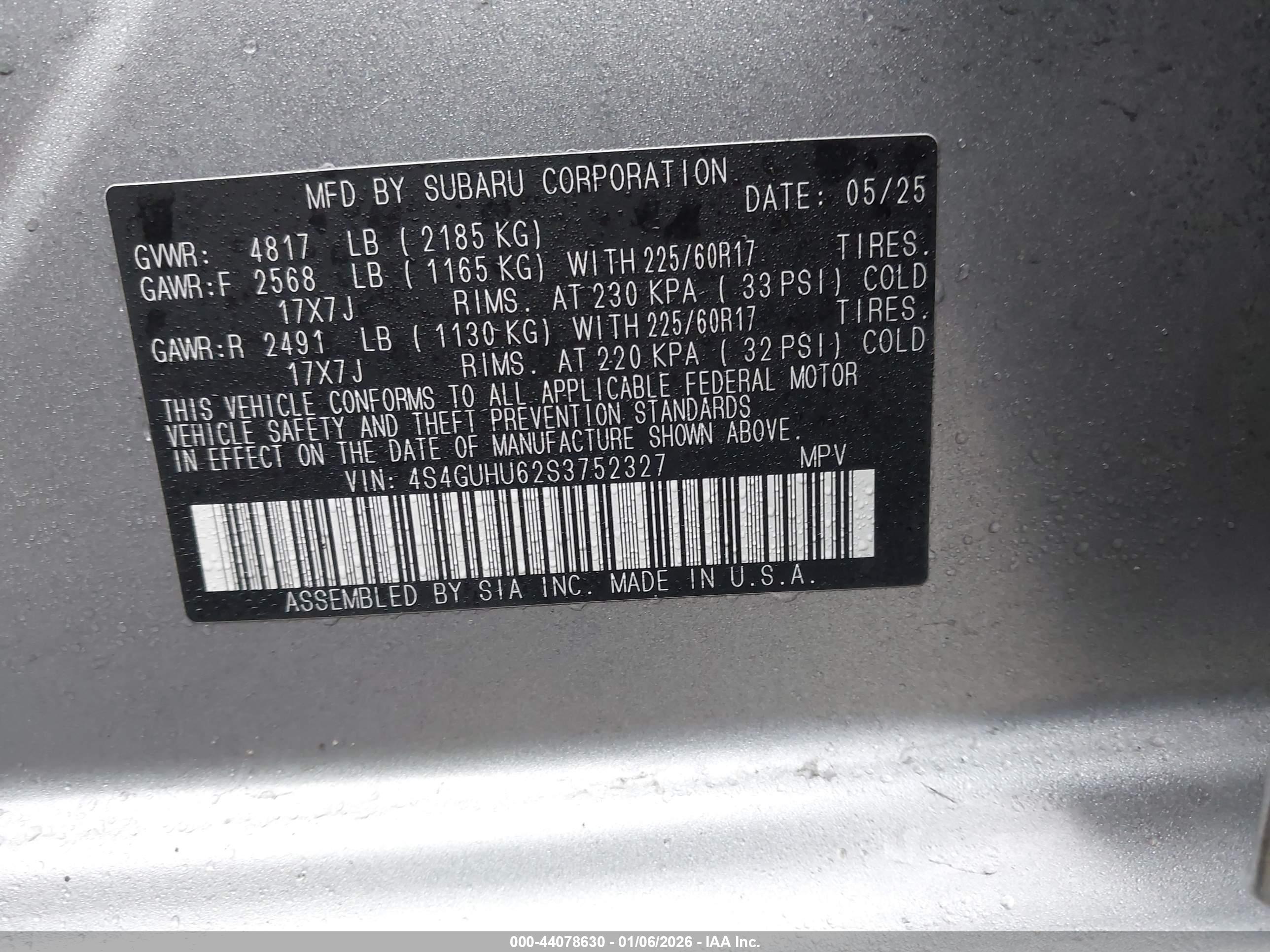 SUBARU CROSSTREK image 9