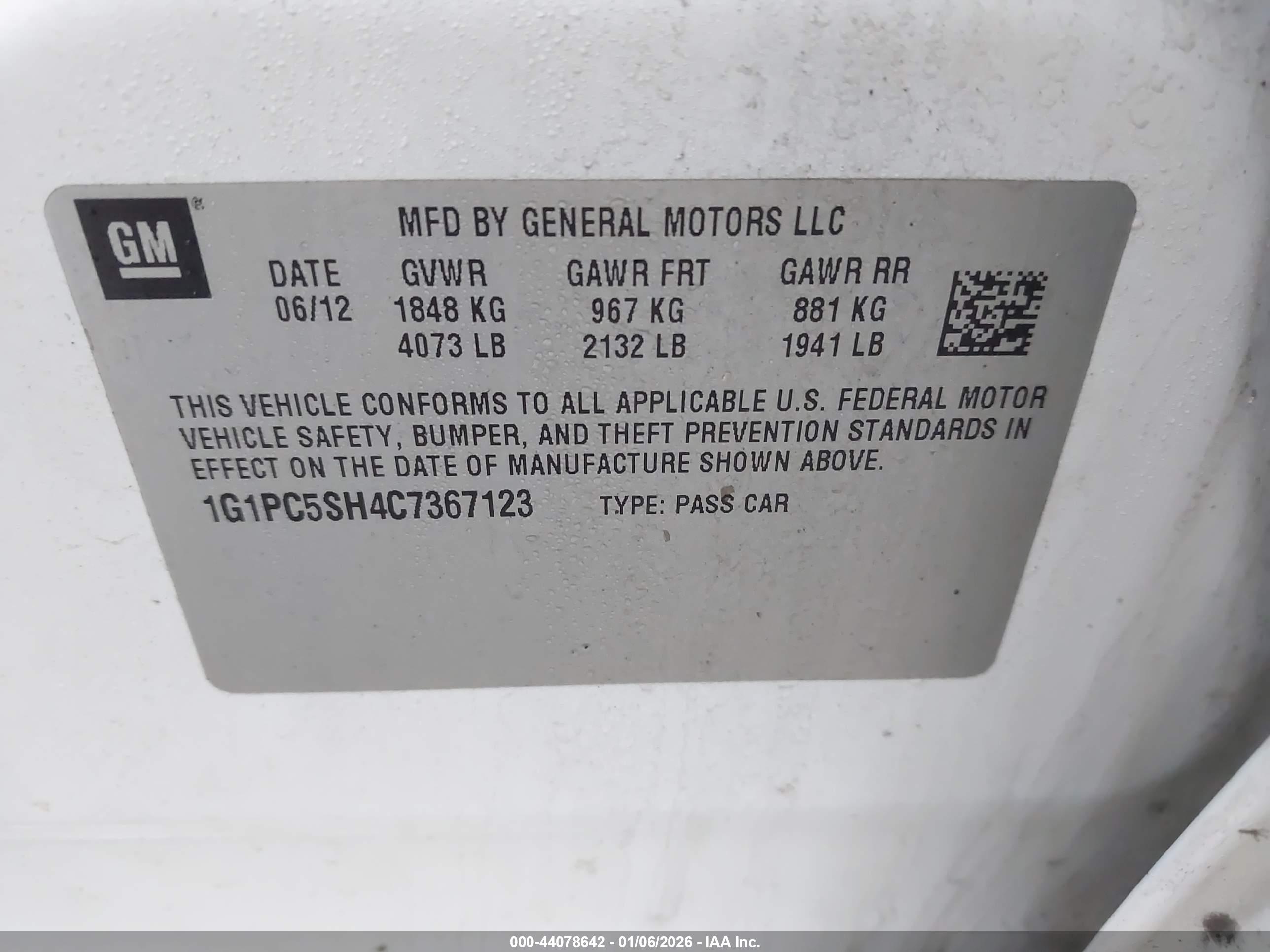 CHEVROLET CRUZE image 9