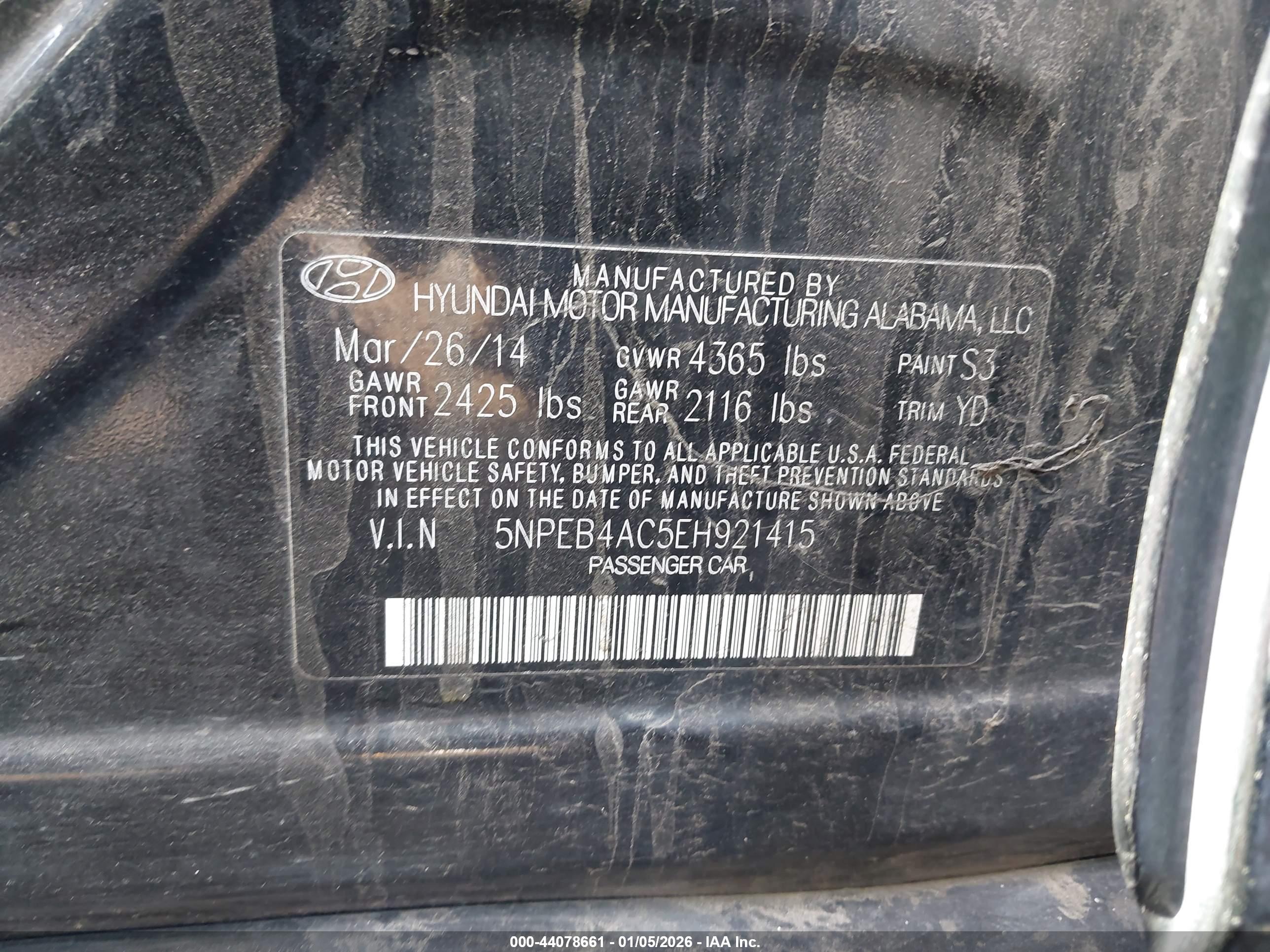 HYUNDAI SONATA image 9