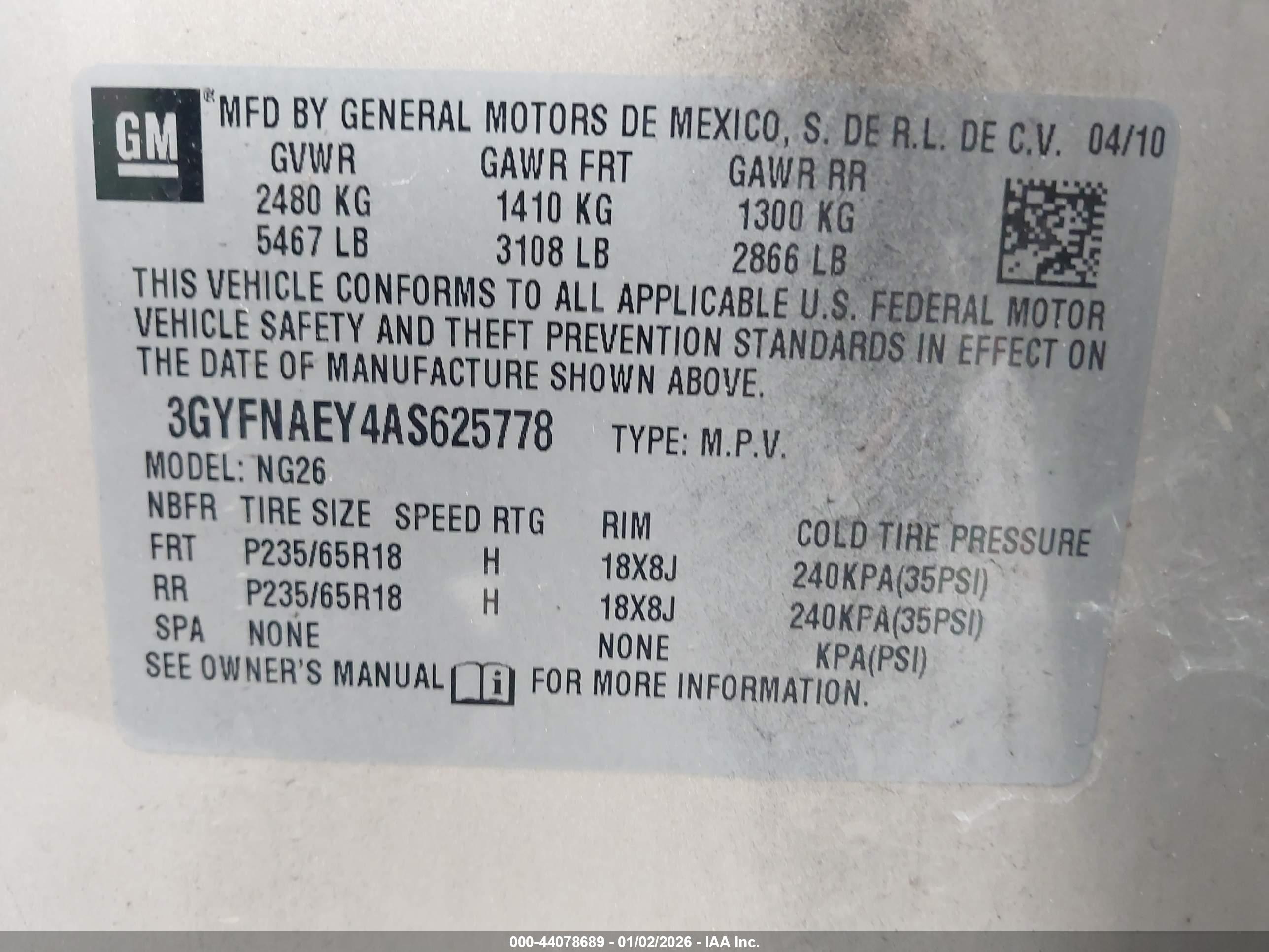 CADILLAC SRX image 9