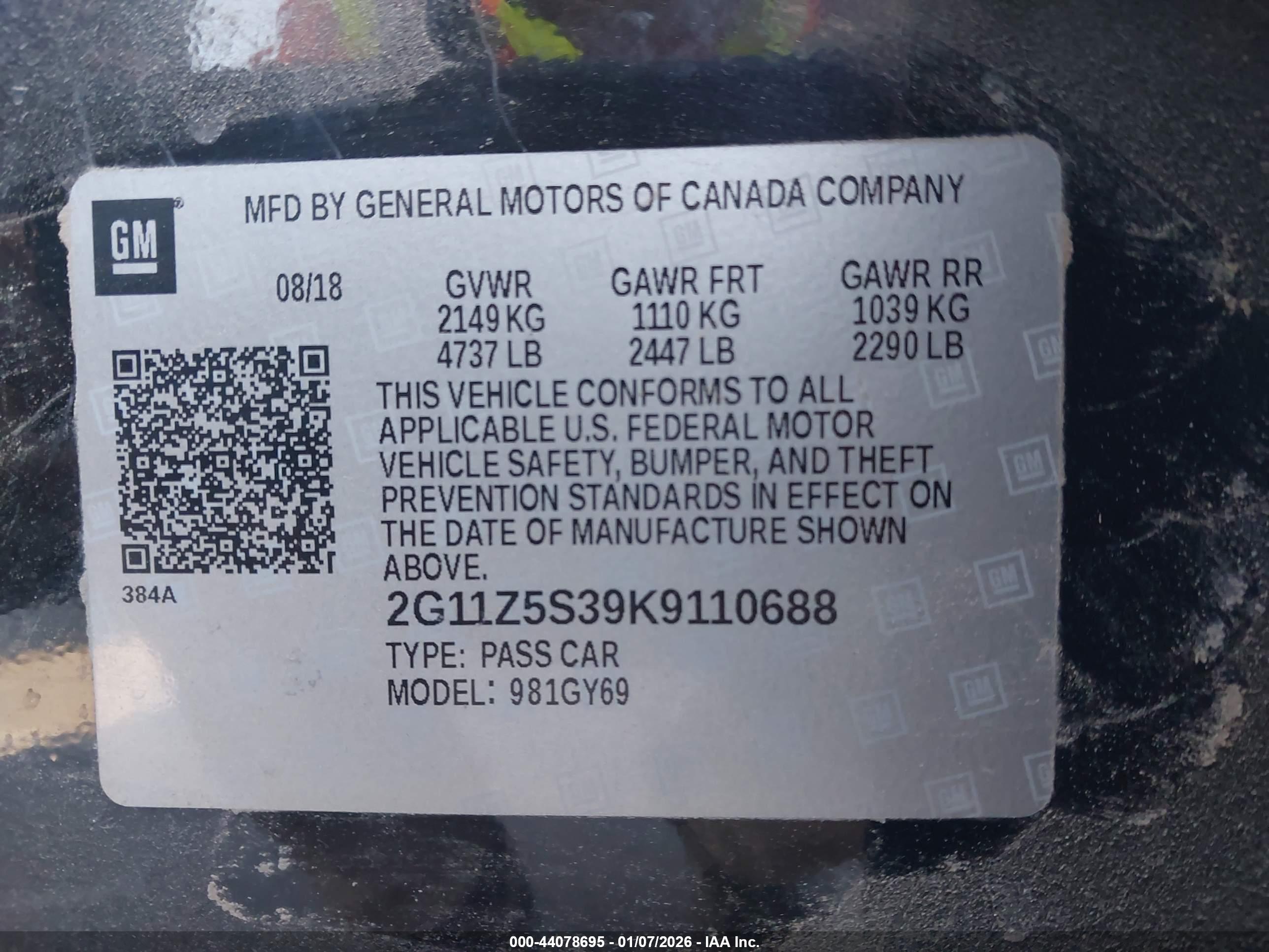CHEVROLET IMPALA image 9
