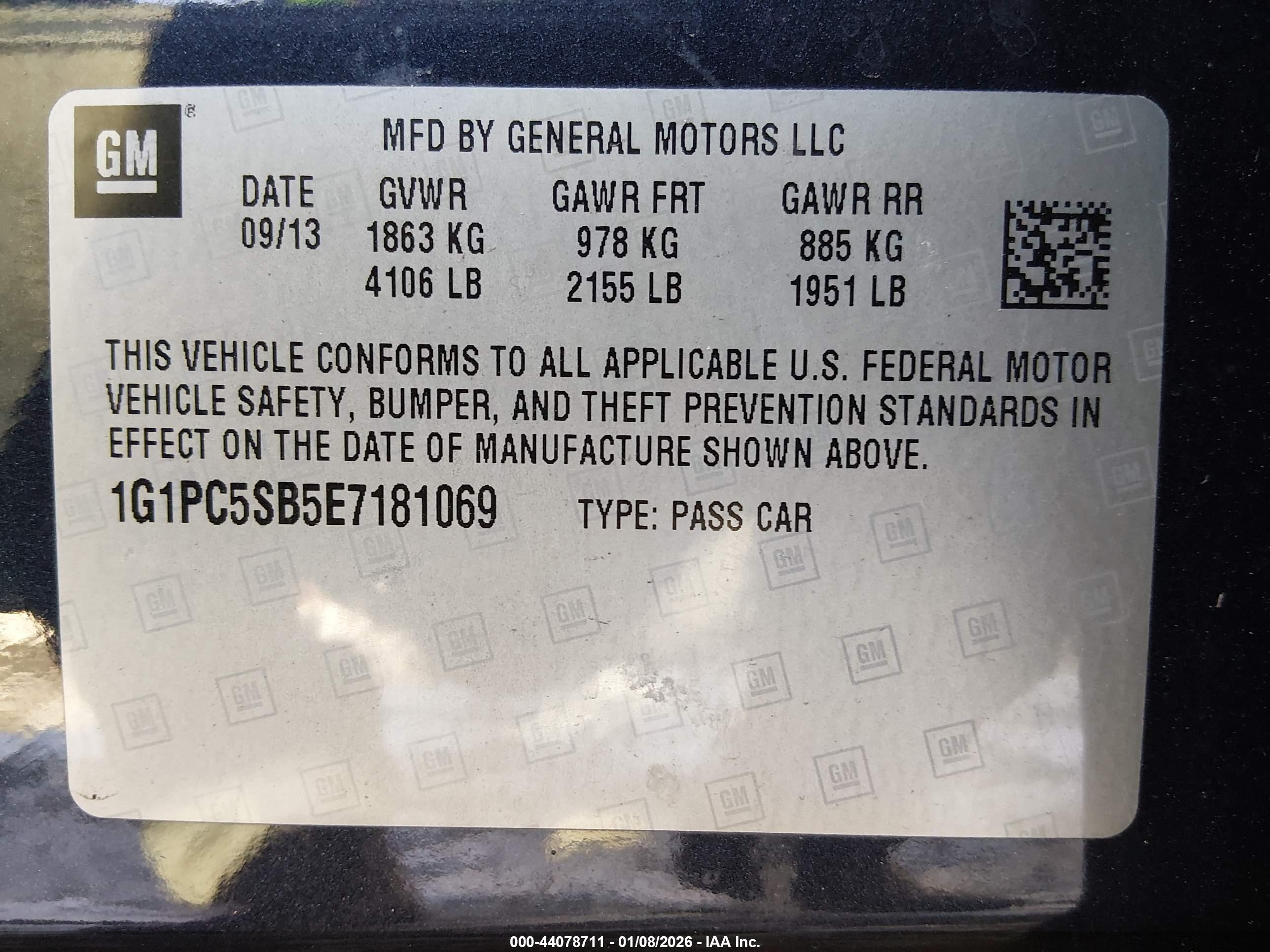 CHEVROLET CRUZE image 9