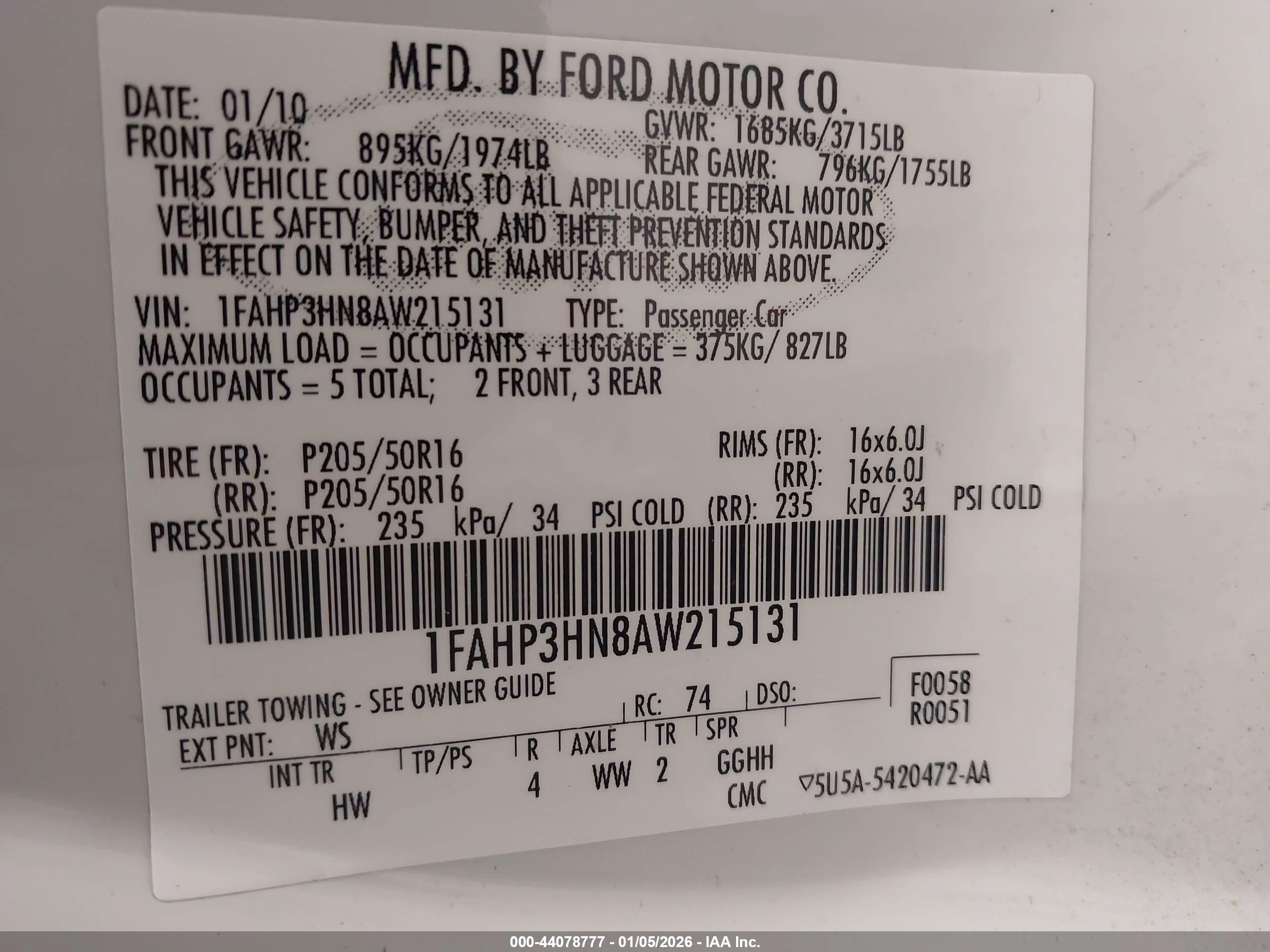 FORD FOCUS image 9