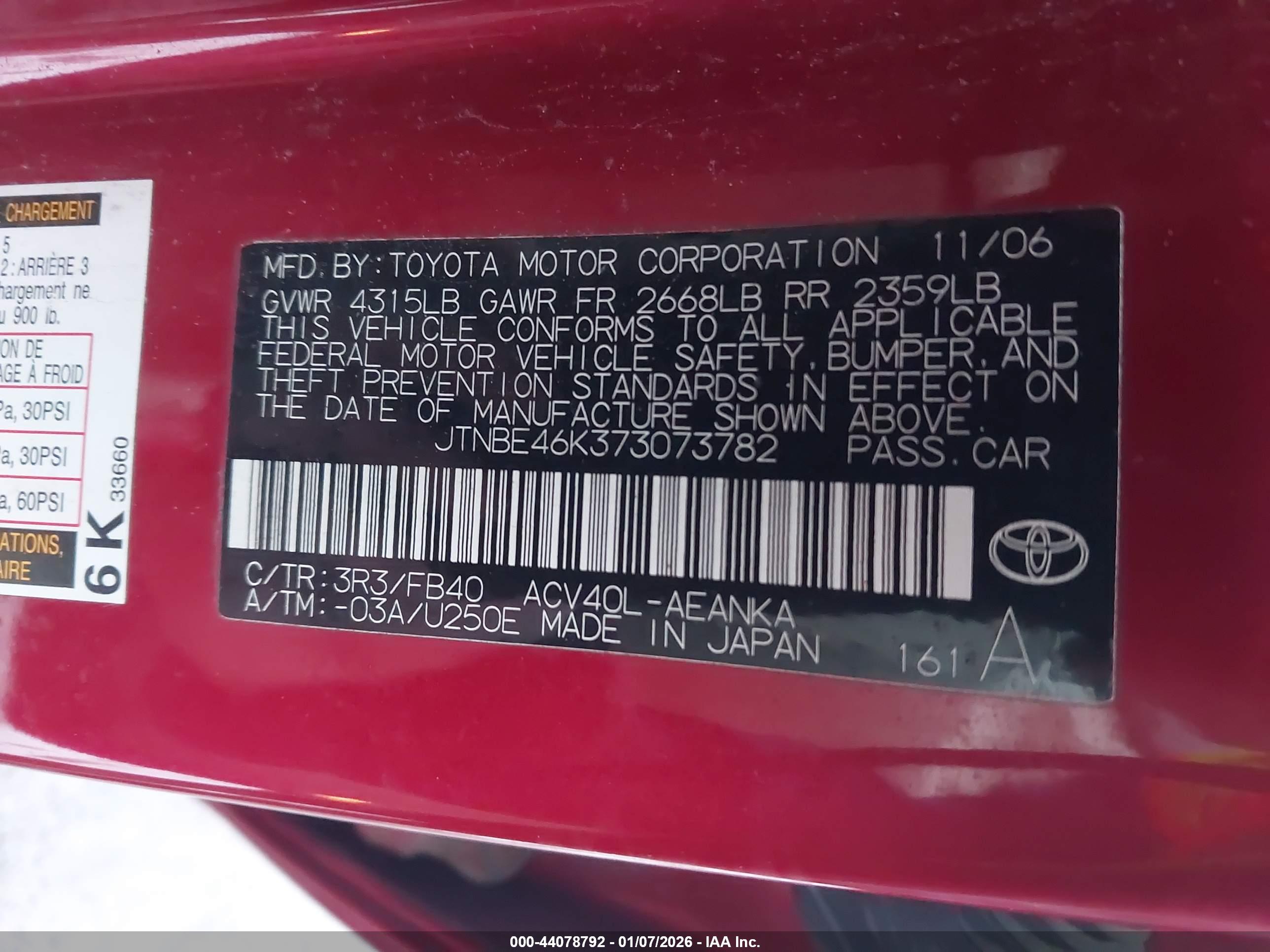 TOYOTA CAMRY image 9