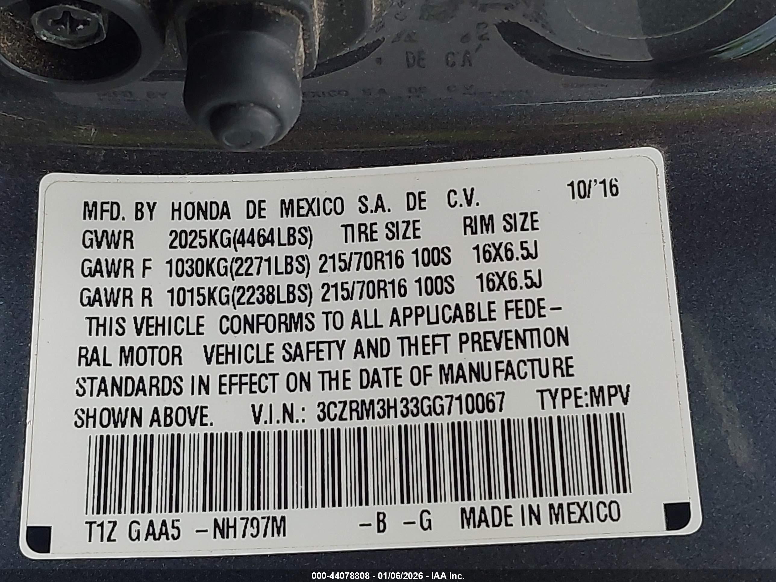 HONDA CR-V image 9