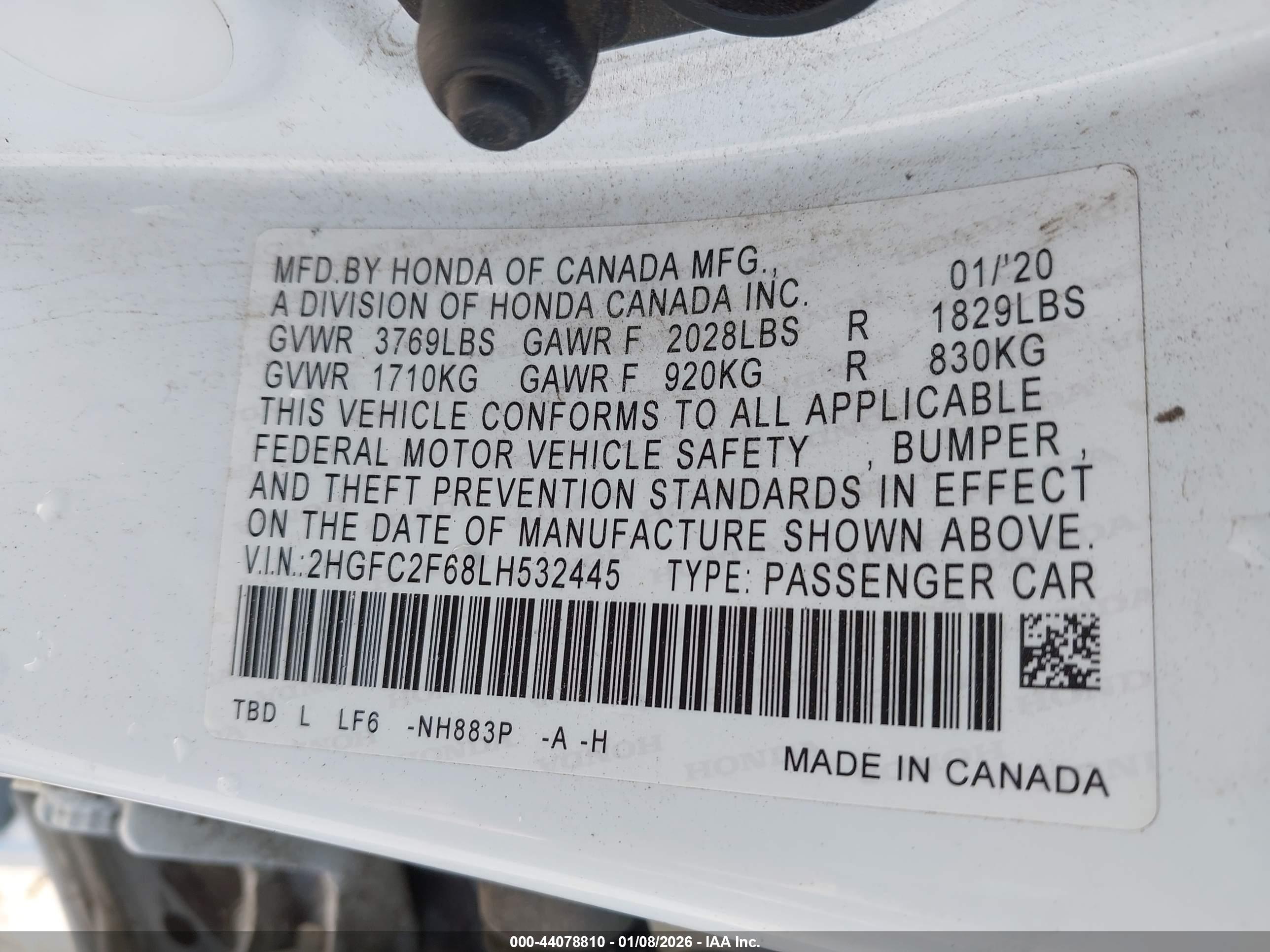 HONDA CIVIC image 9