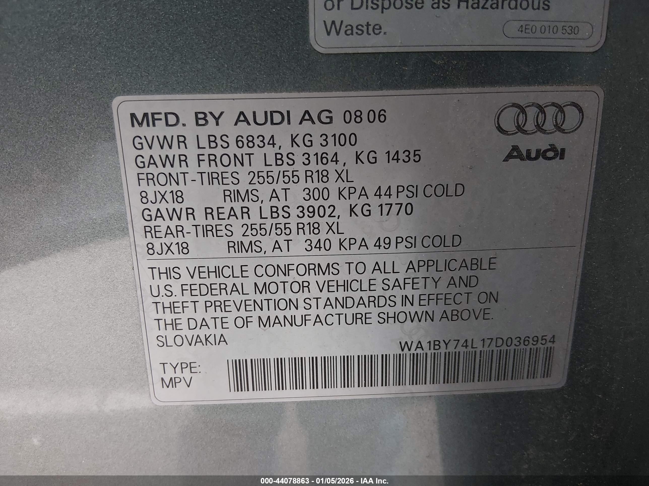 AUDI Q7 image 9