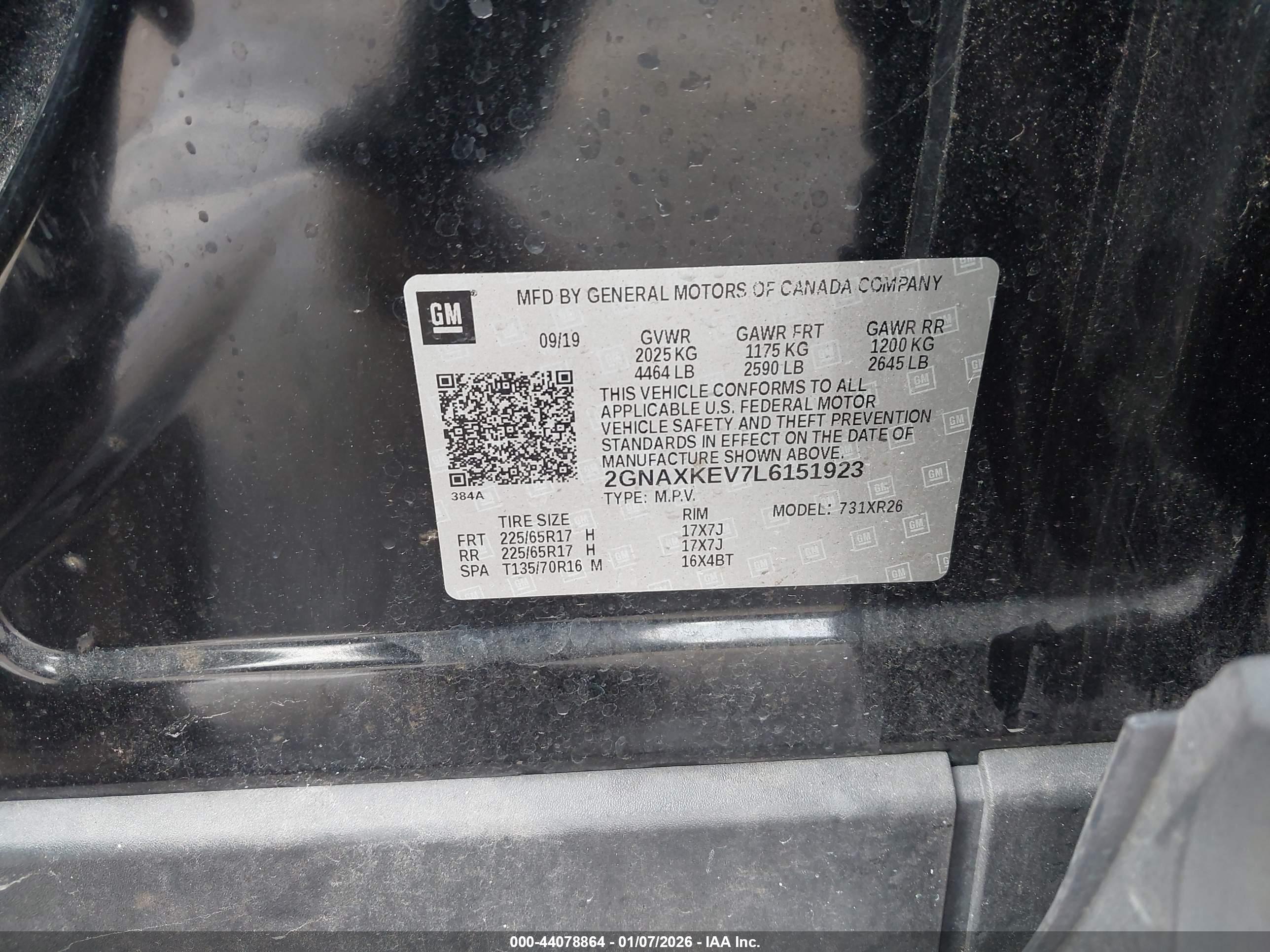 CHEVROLET EQUINOX image 9
