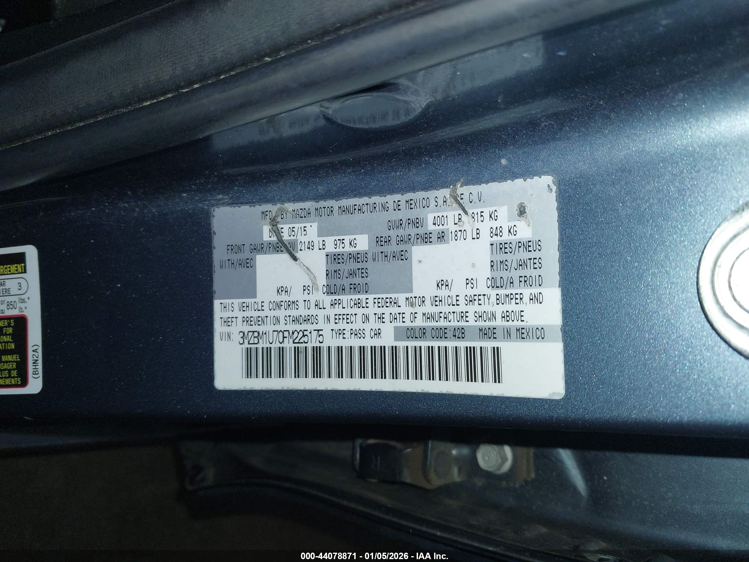 MAZDA MAZDA3 image 9