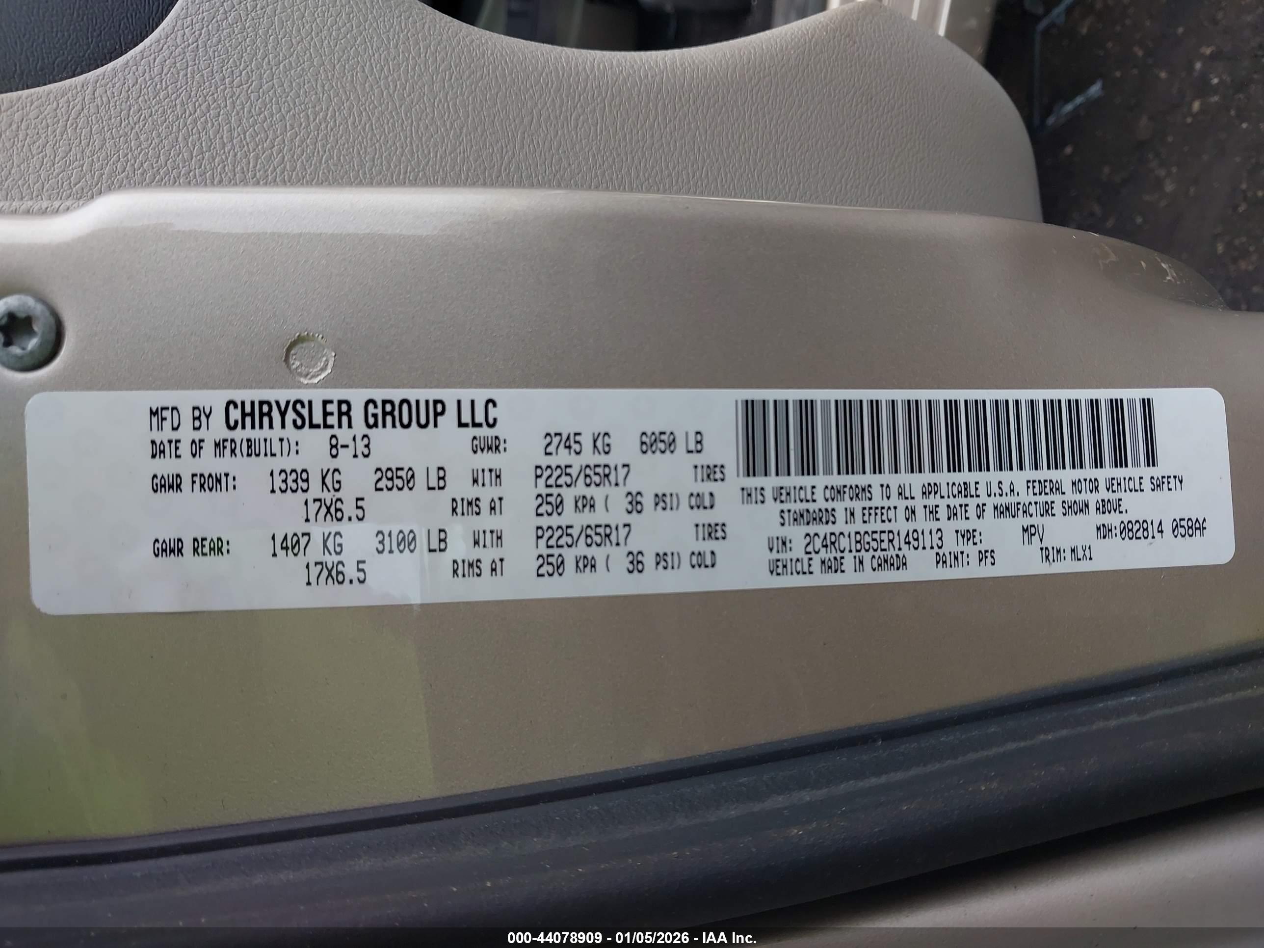 CHRYSLER TOWN image 9