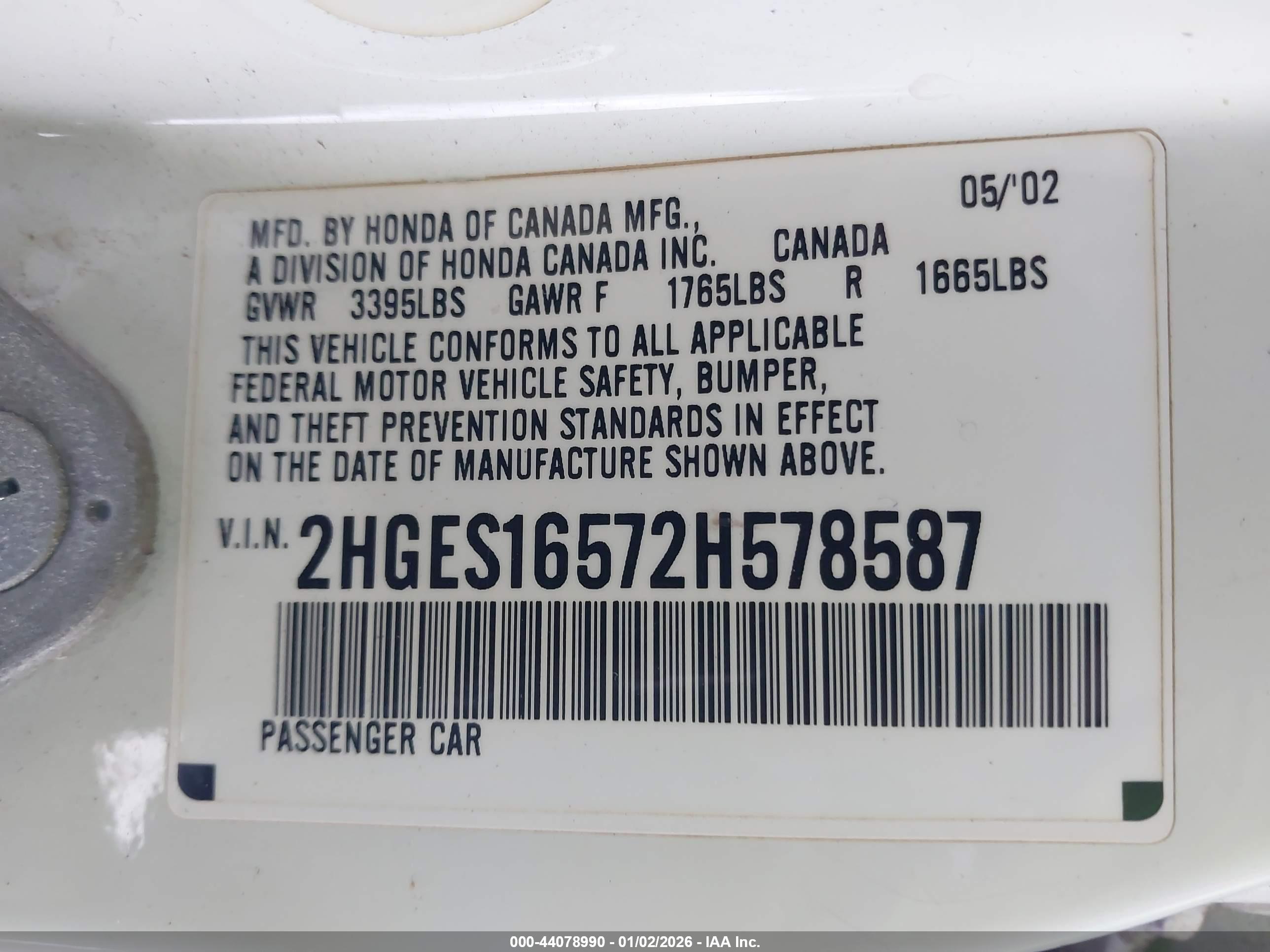 HONDA CIVIC image 9