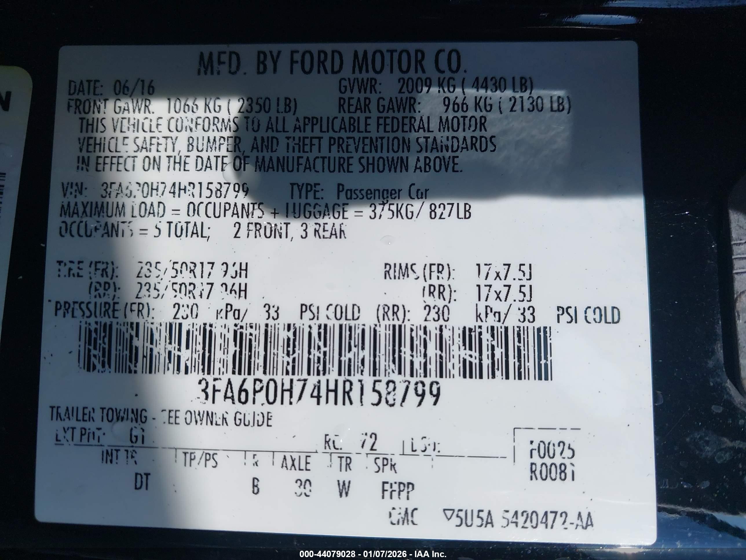 FORD FUSION image 9