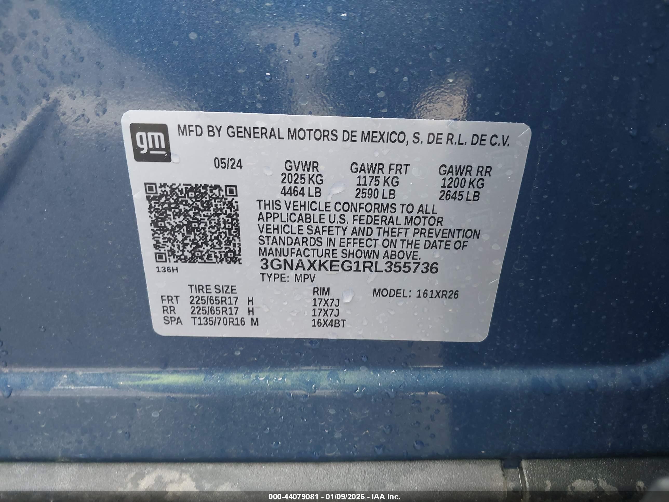 CHEVROLET EQUINOX image 9