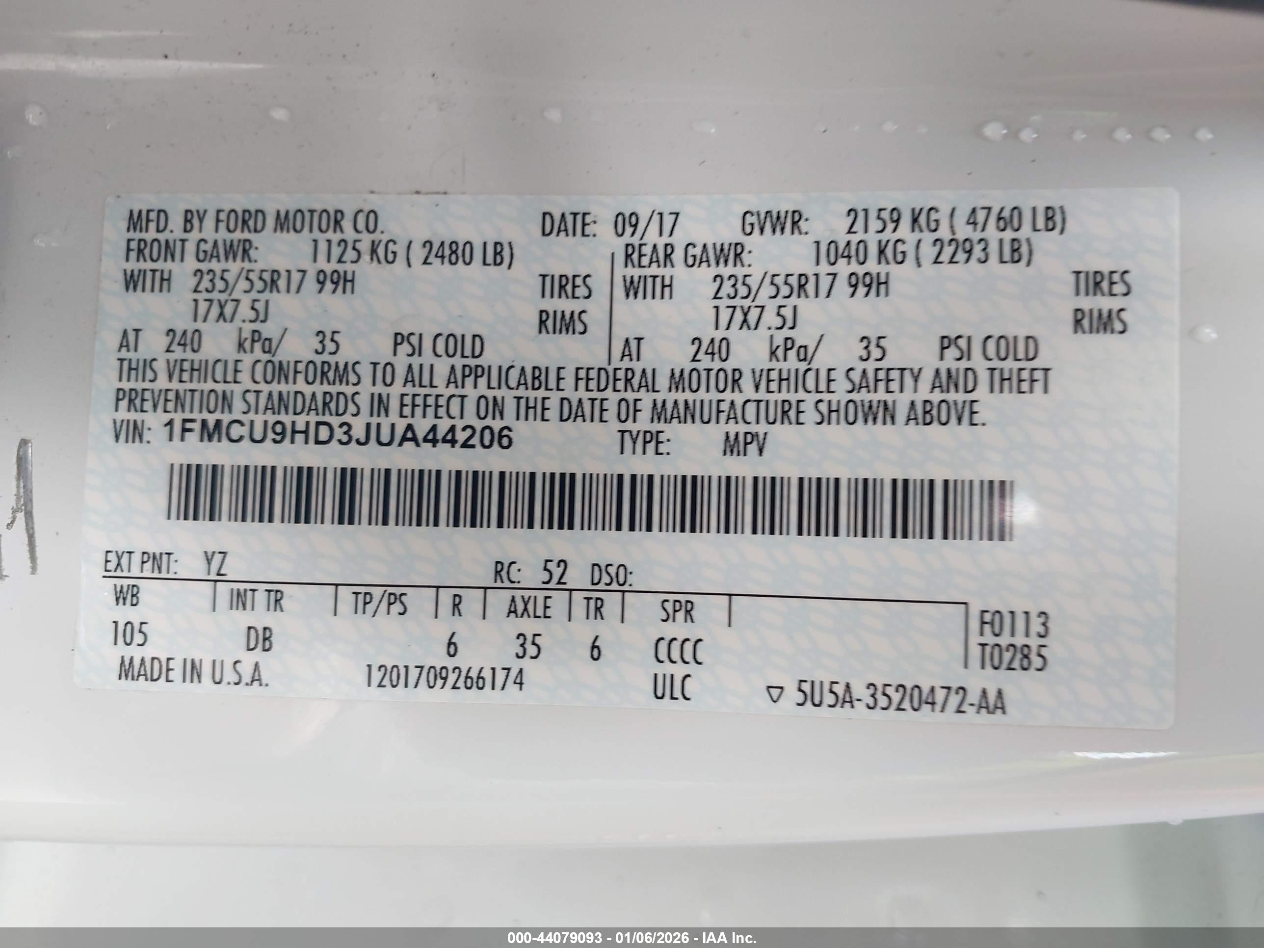 FORD ESCAPE image 9