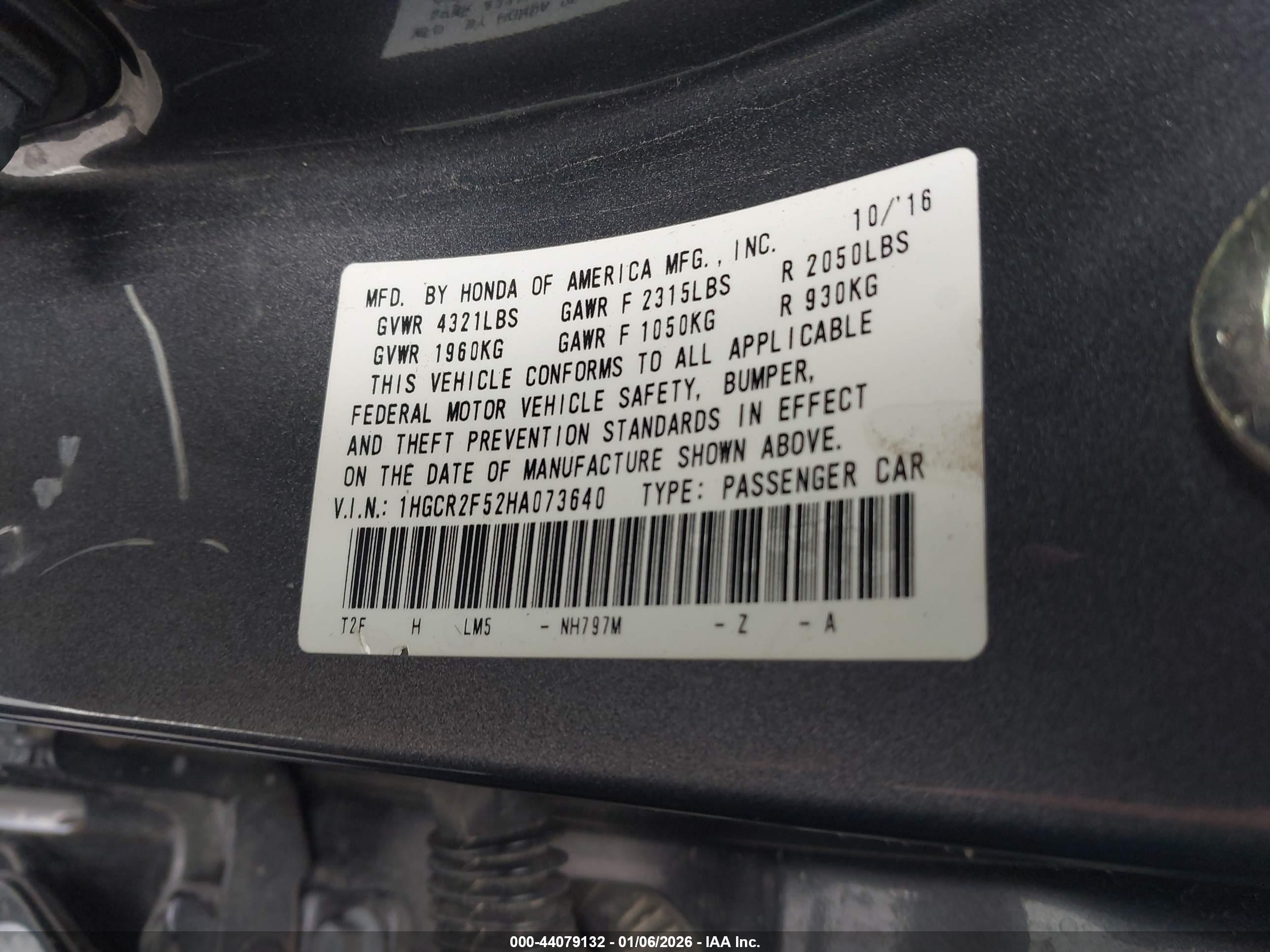 HONDA ACCORD image 9