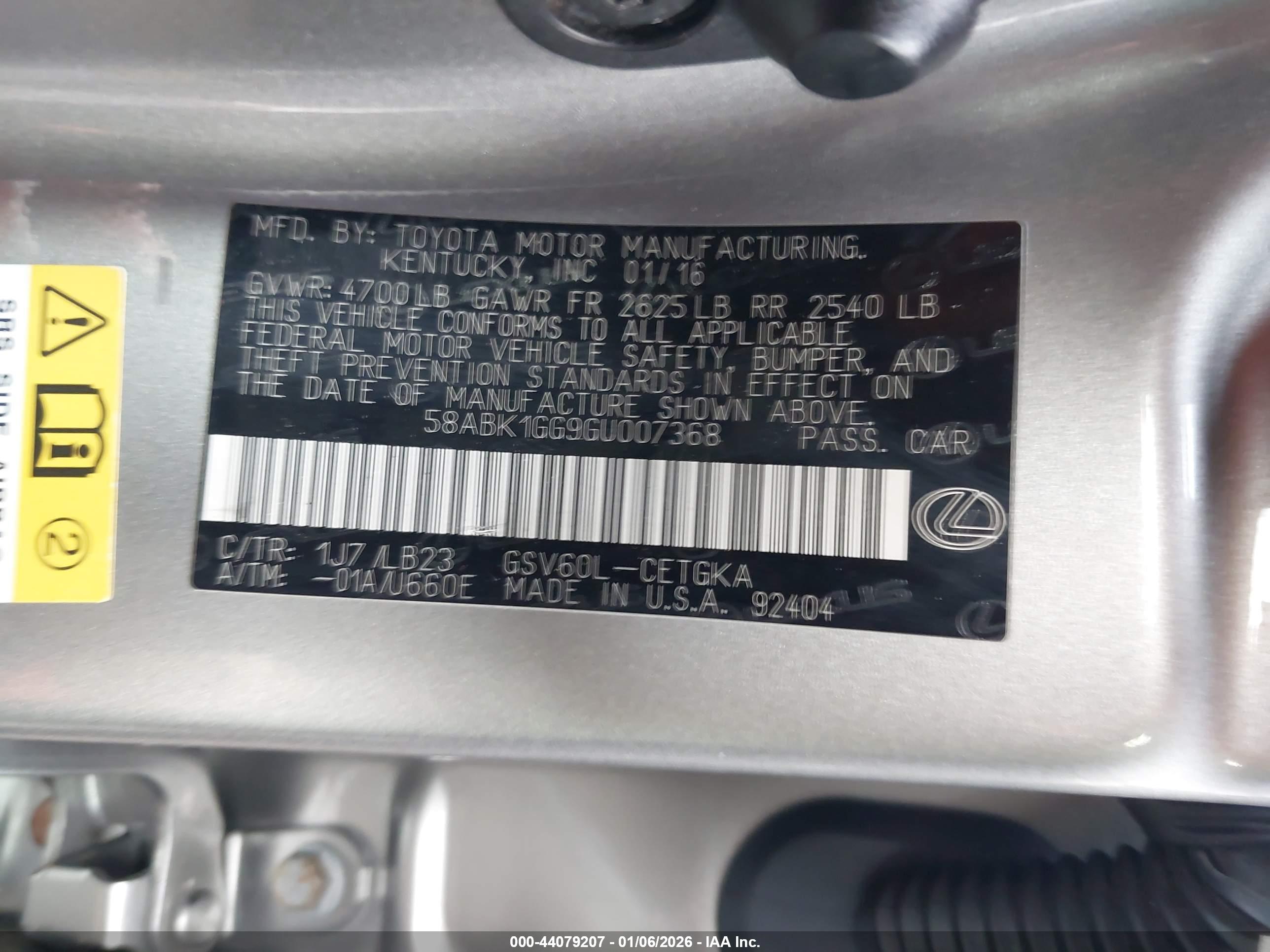 LEXUS ES image 9