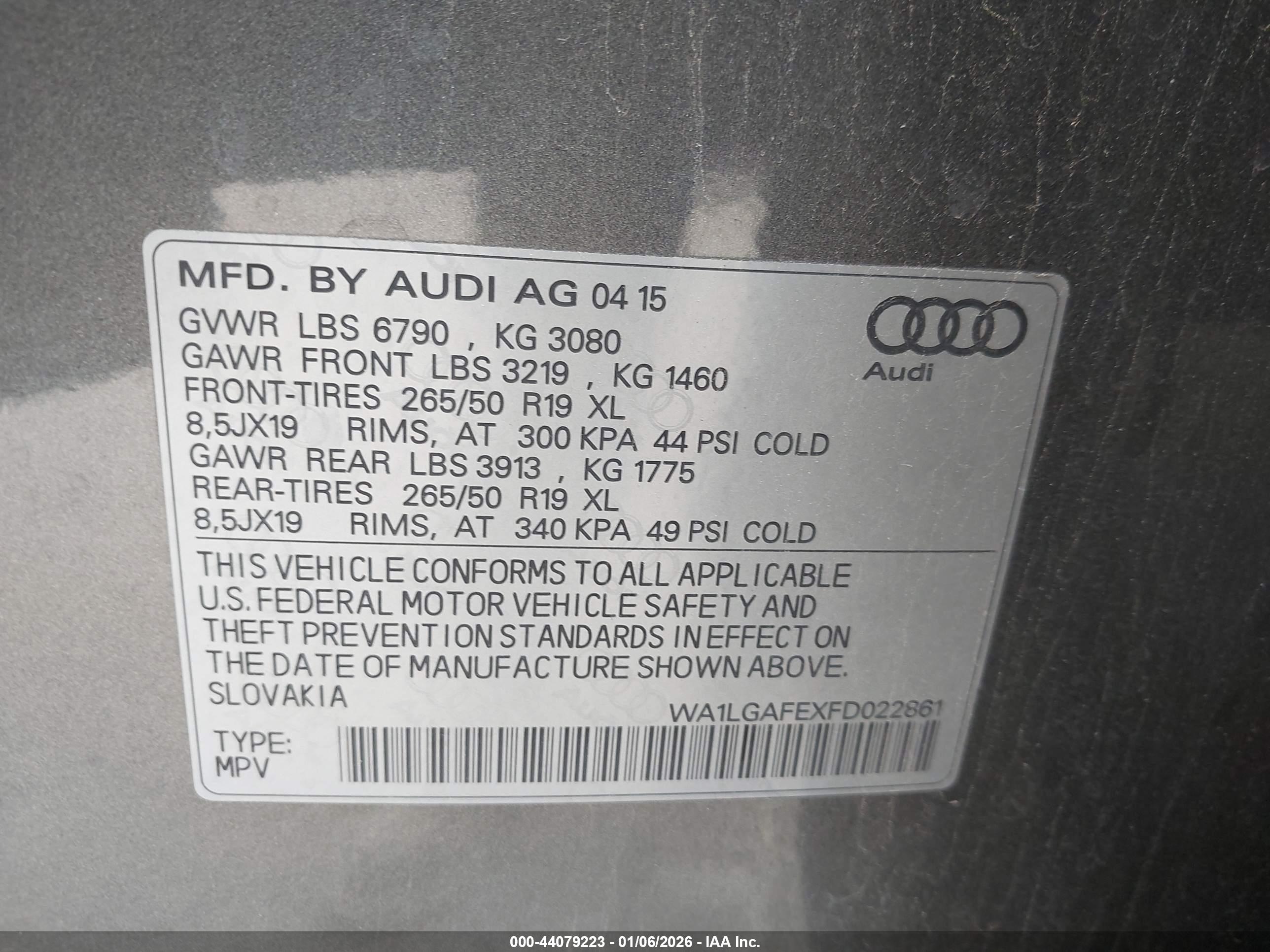 AUDI Q7 image 9