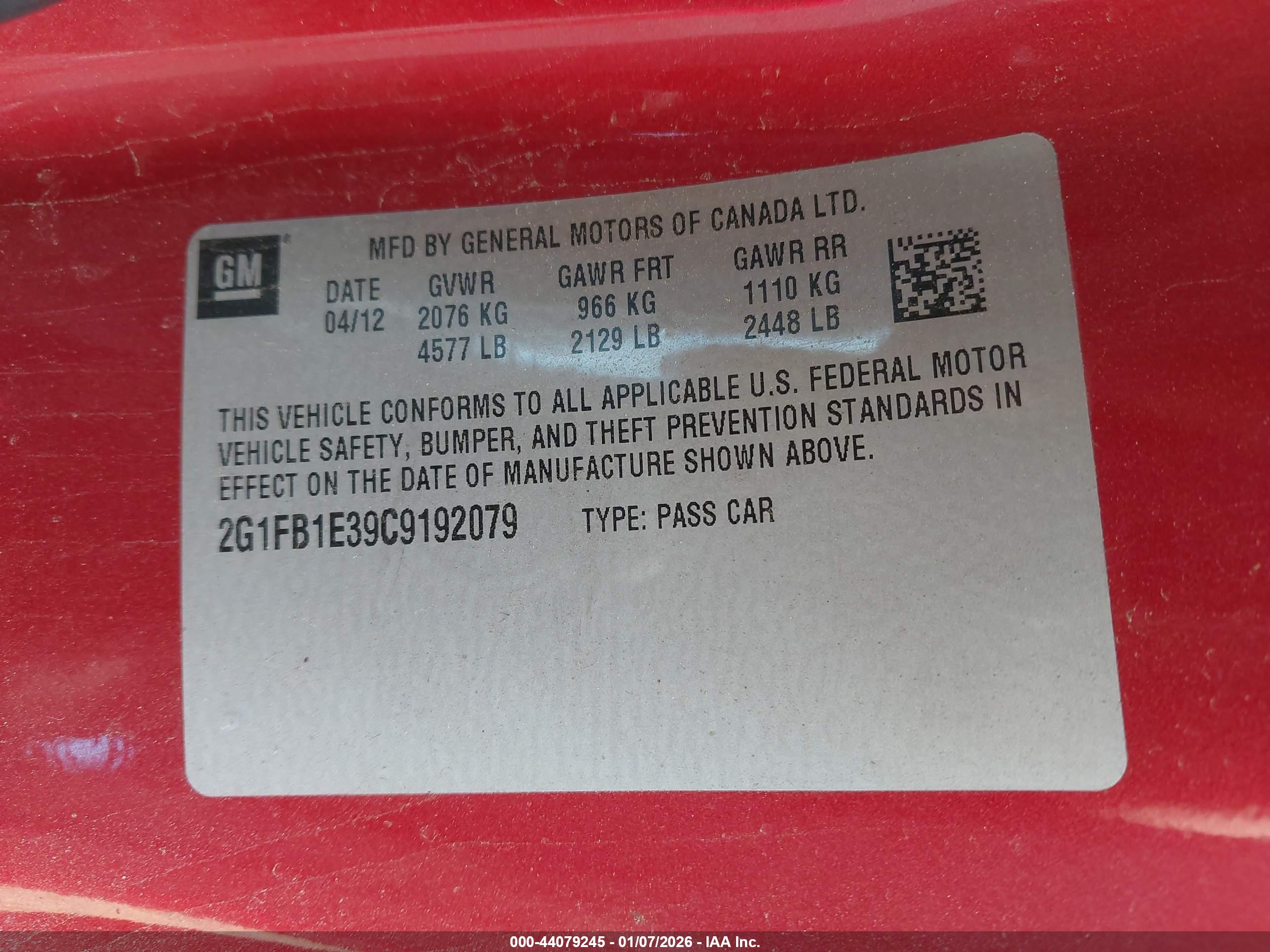 CHEVROLET CAMARO image 9