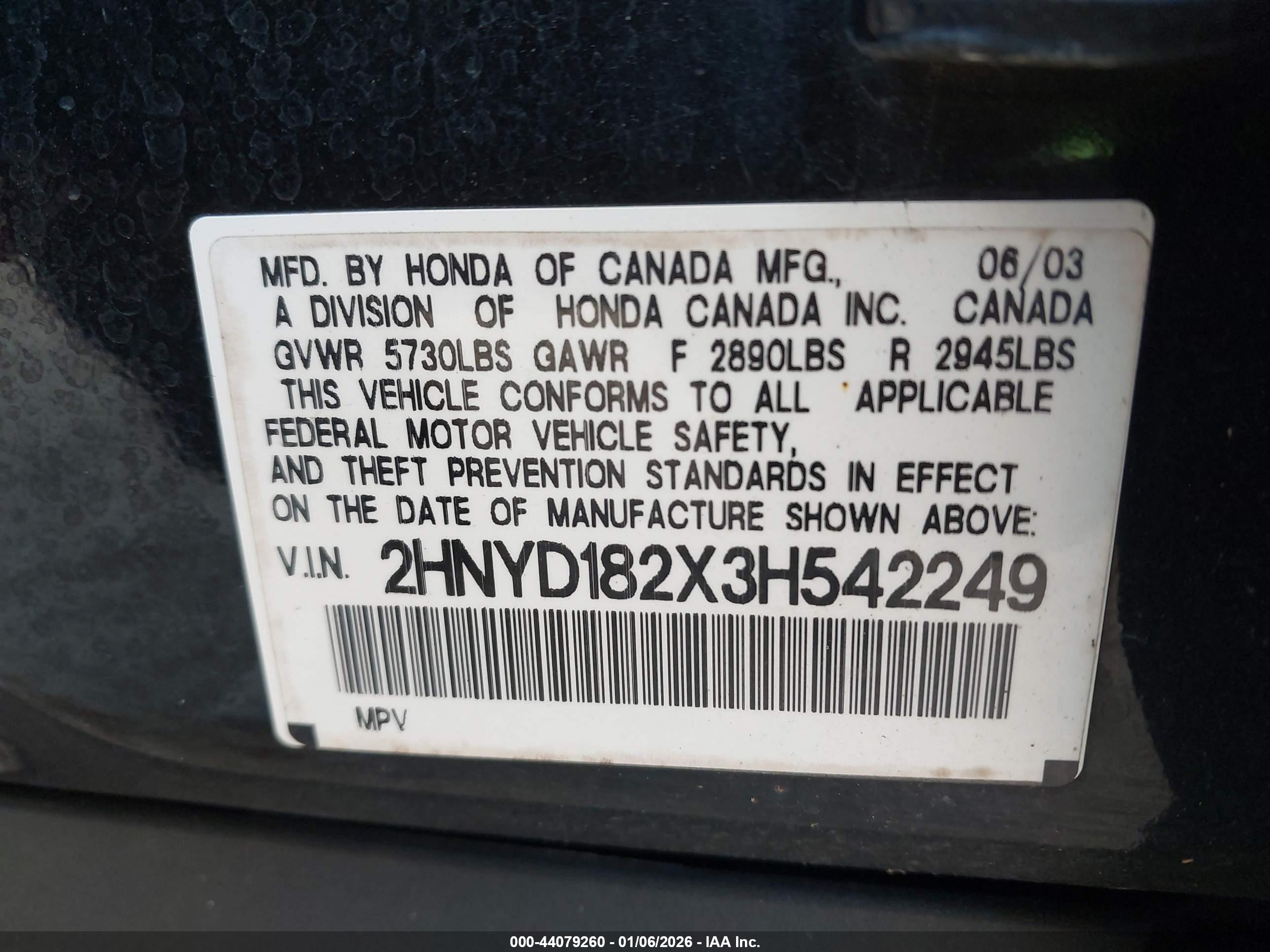 ACURA MDX image 9