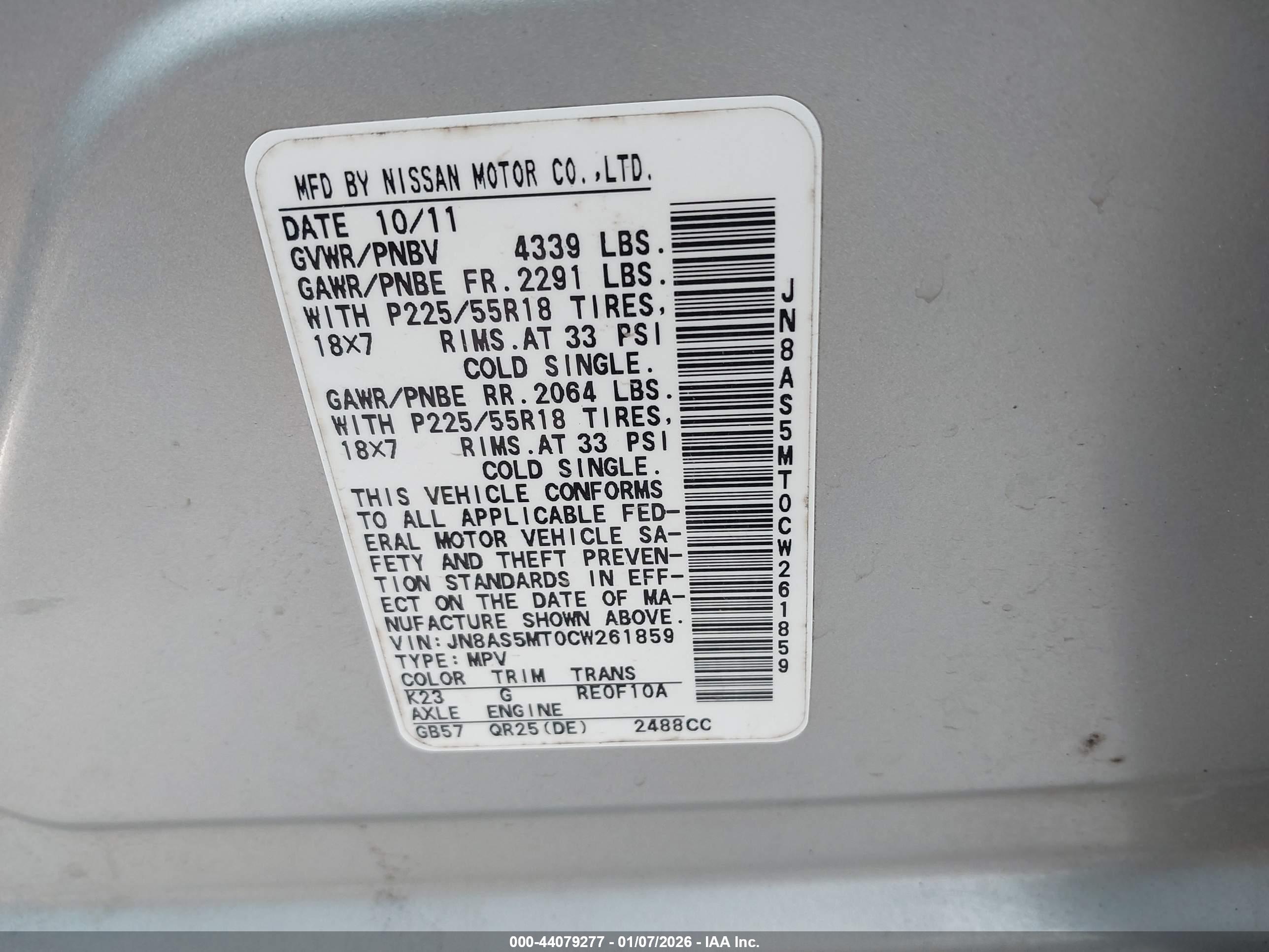NISSAN ROGUE image 9