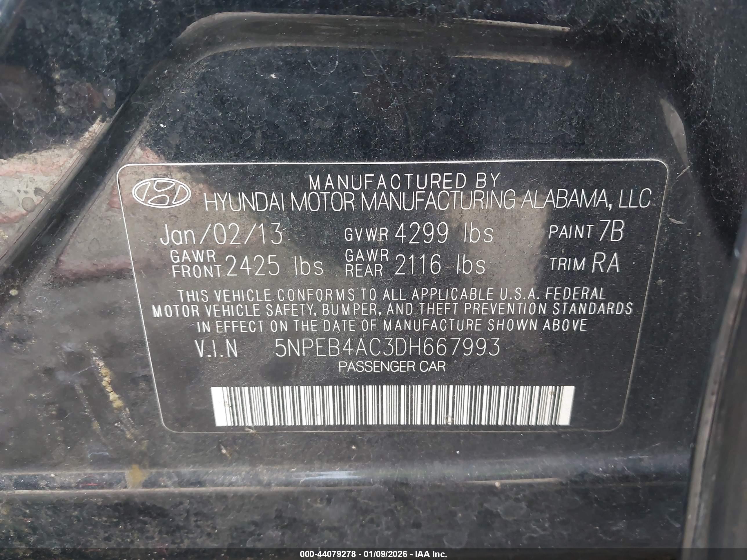 HYUNDAI SONATA image 9