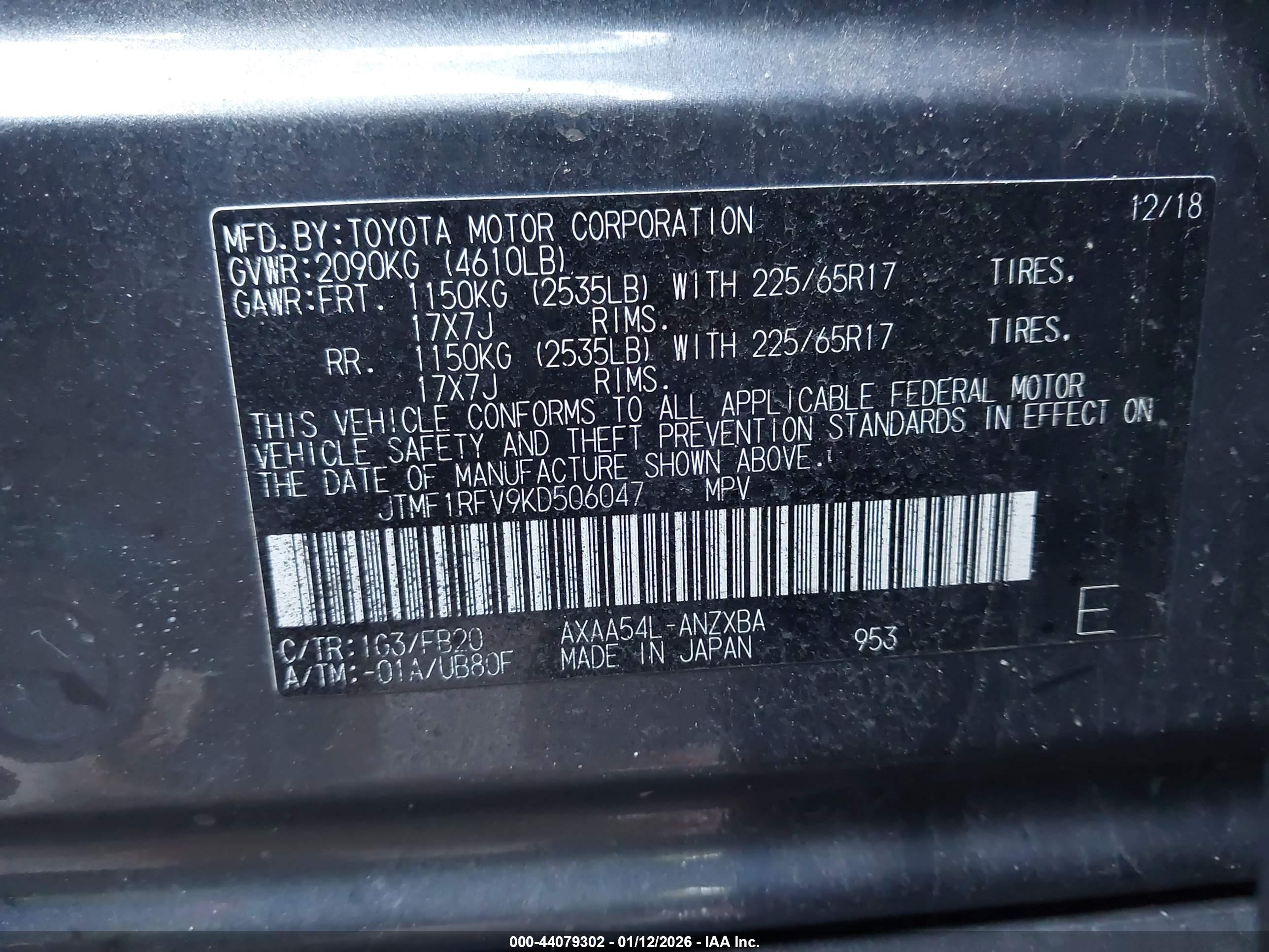 TOYOTA RAV4 image 9