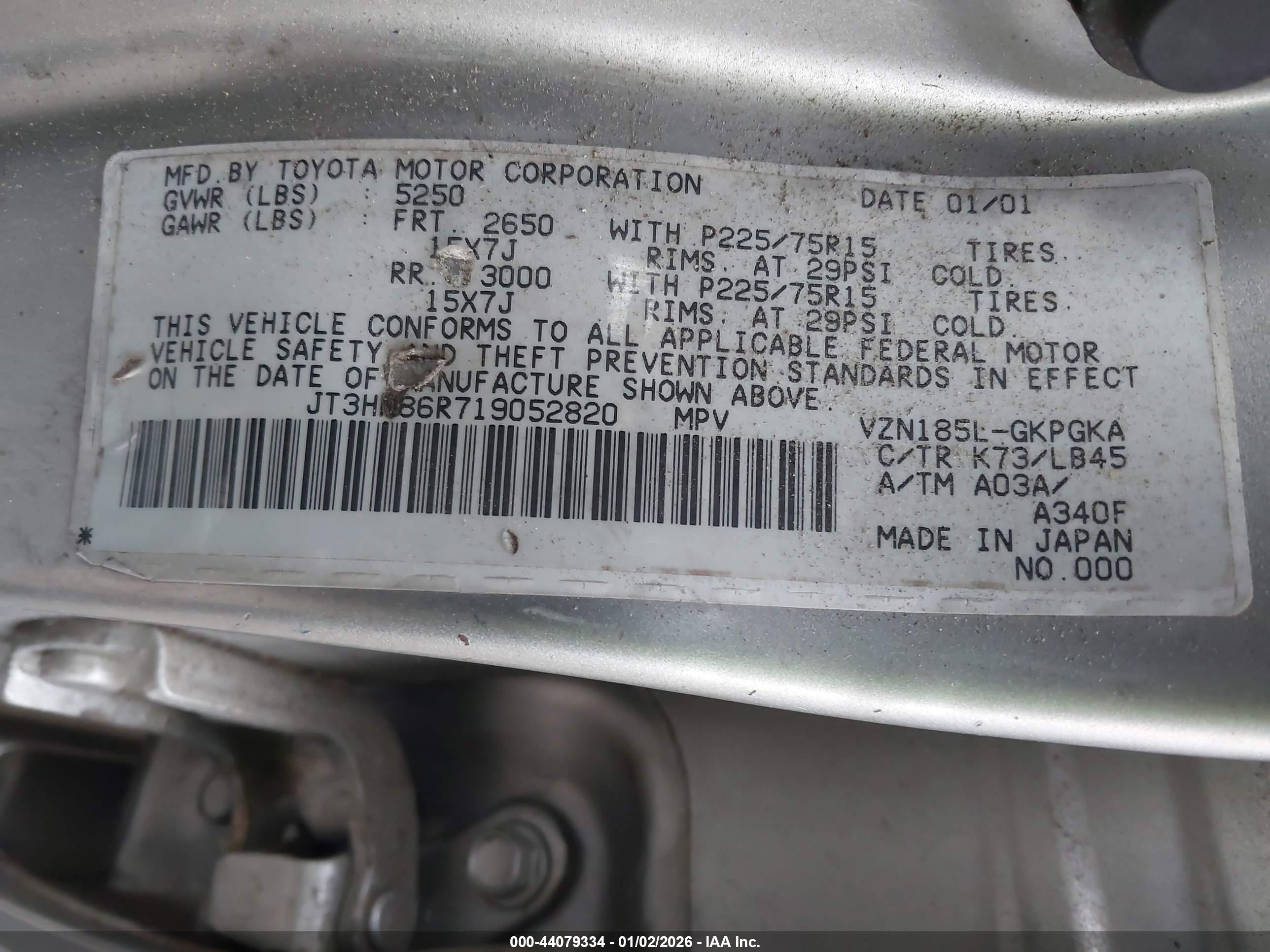 TOYOTA 4RUNNER image 9