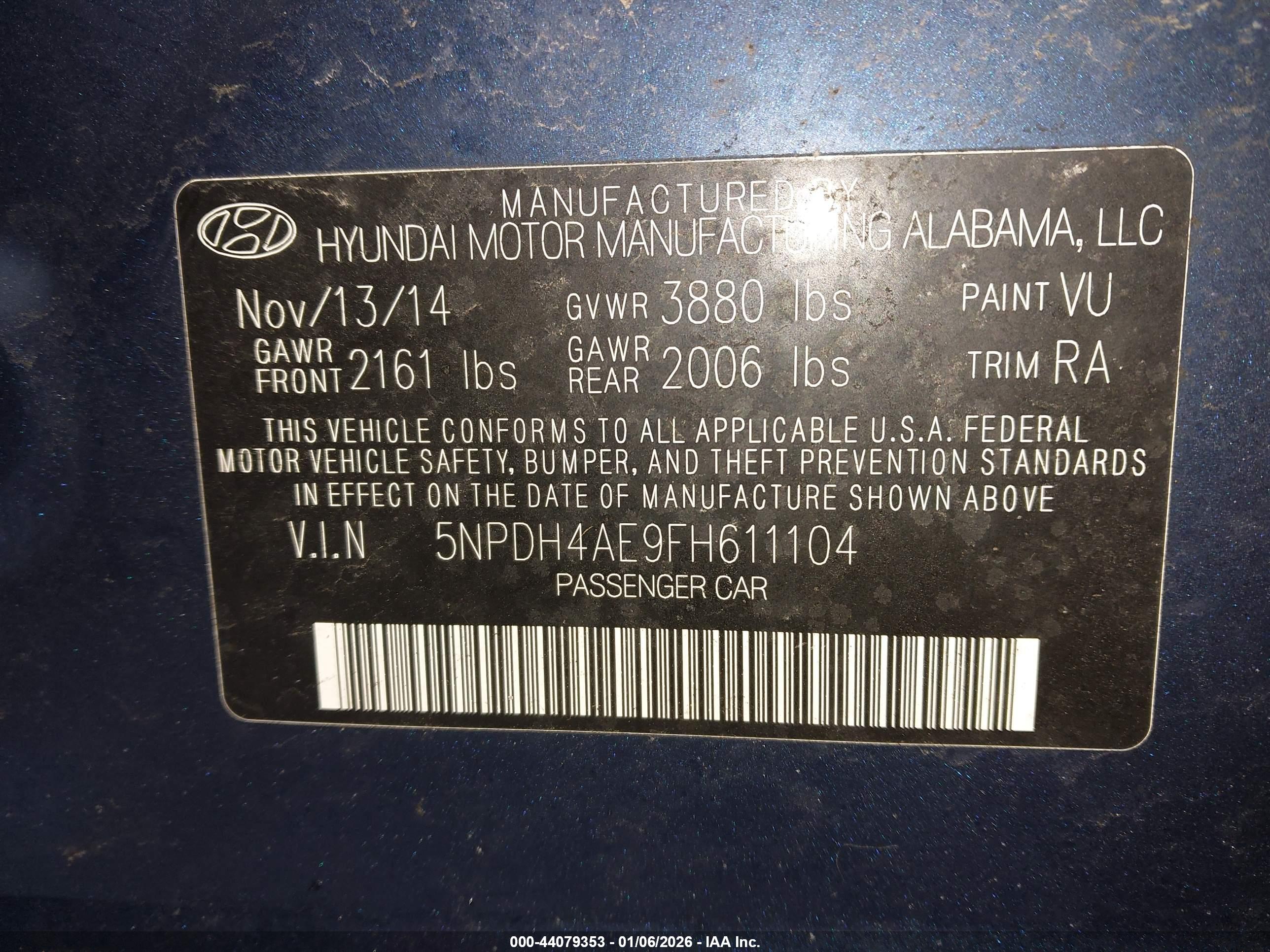 HYUNDAI ELANTRA image 9
