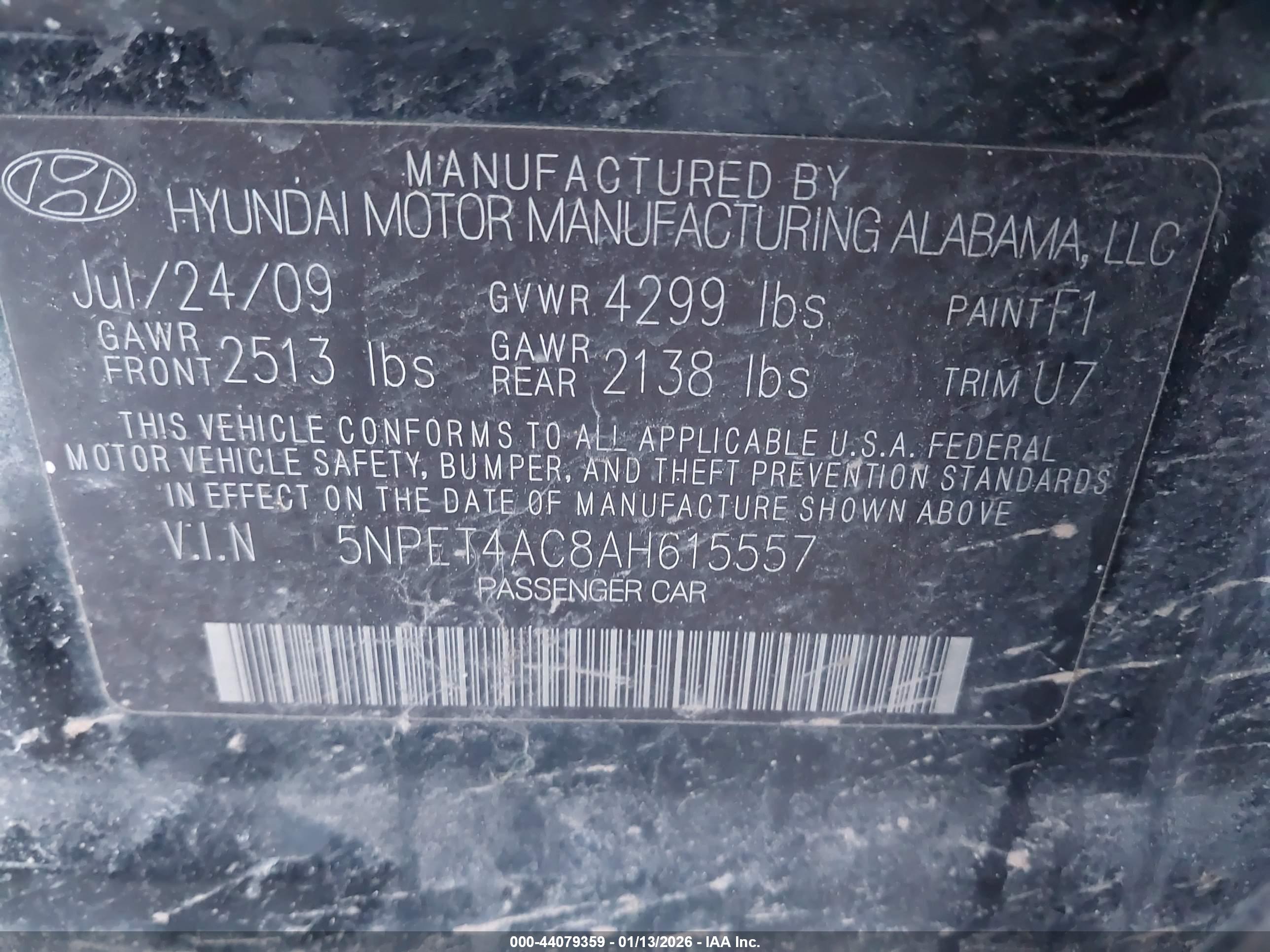 HYUNDAI SONATA image 9