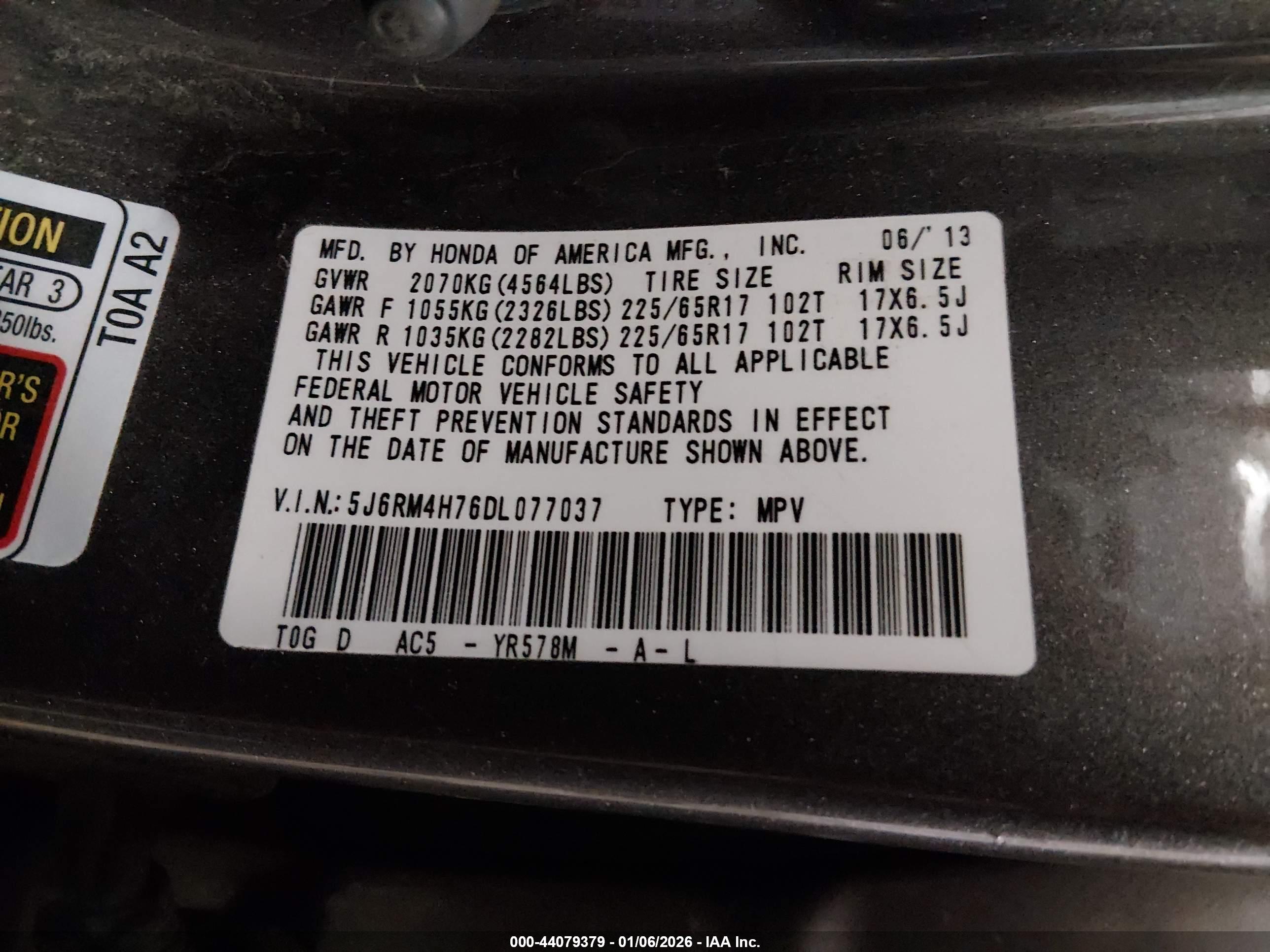 HONDA CR-V image 9