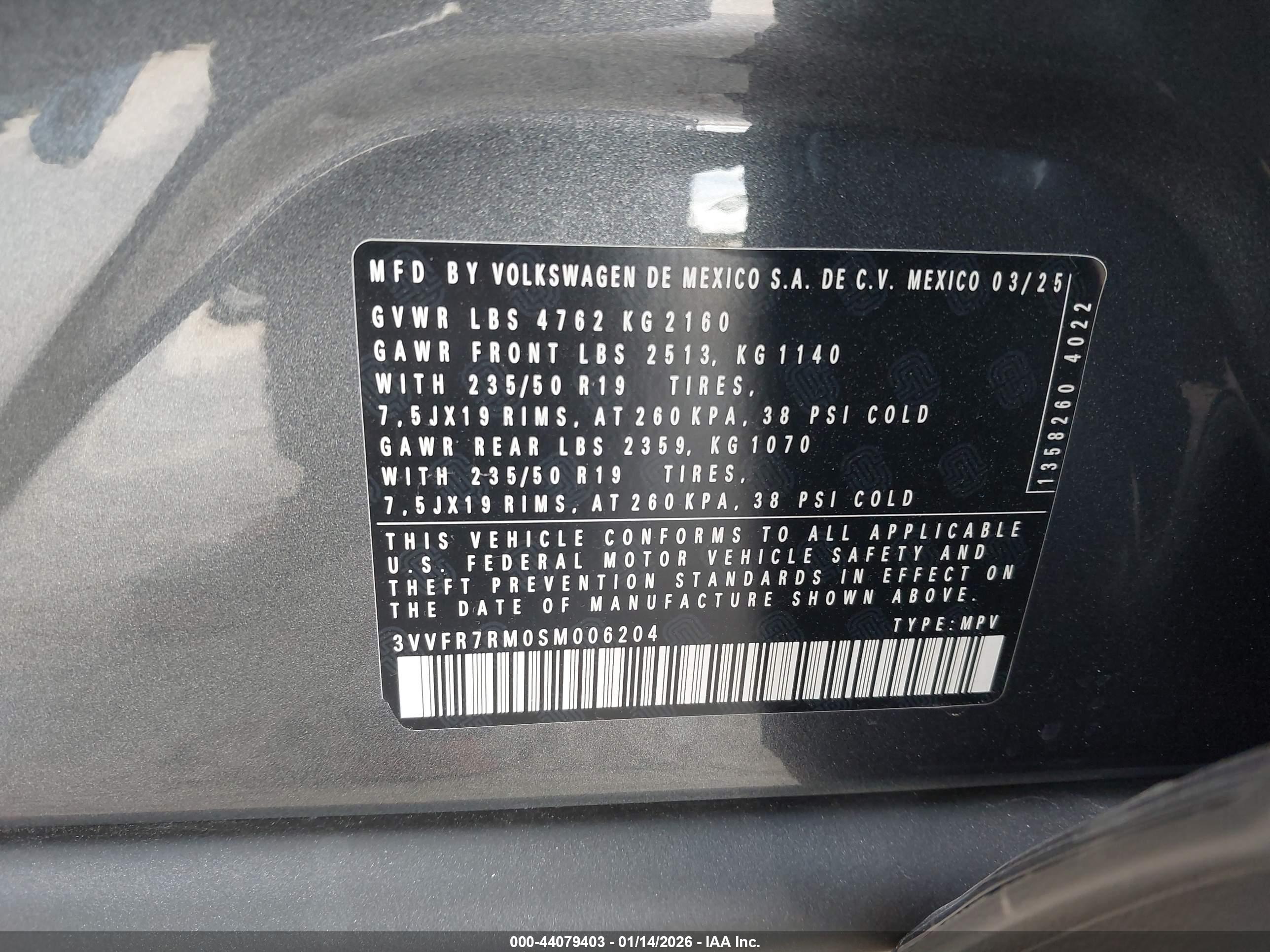 VOLKSWAGEN TIGUAN image 9