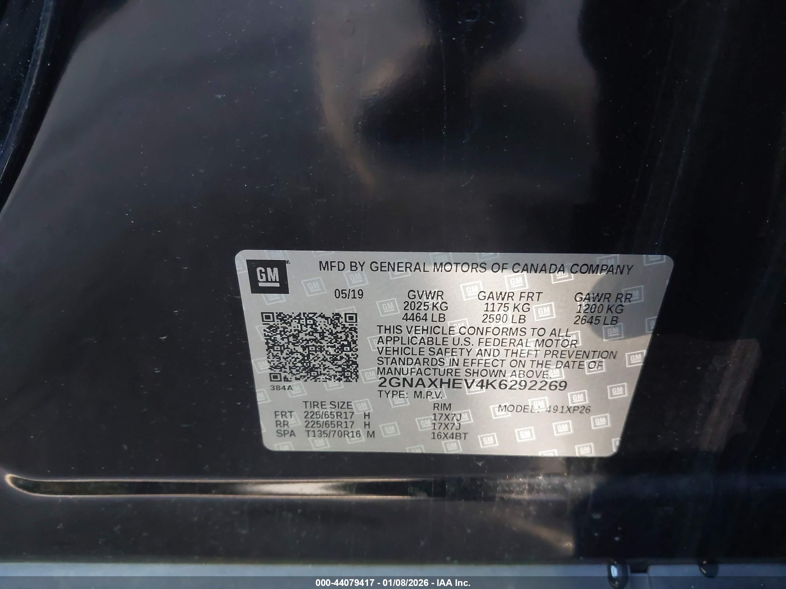 CHEVROLET EQUINOX image 9