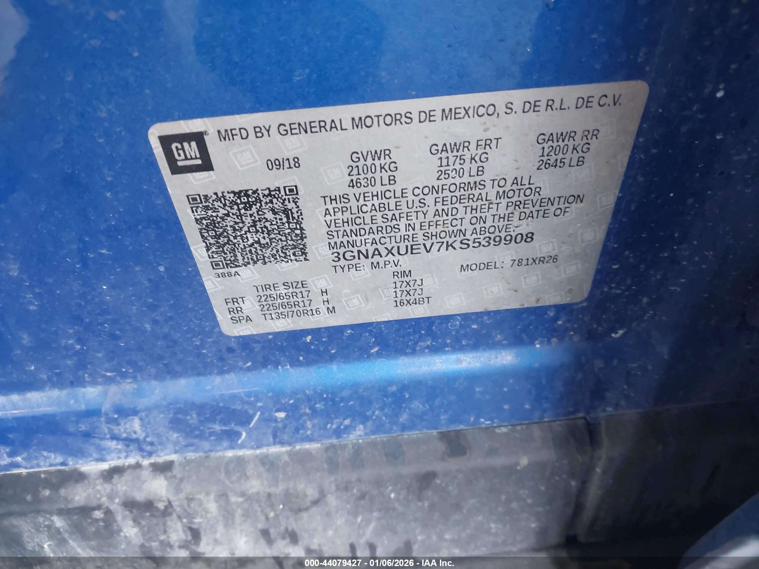 CHEVROLET EQUINOX image 9