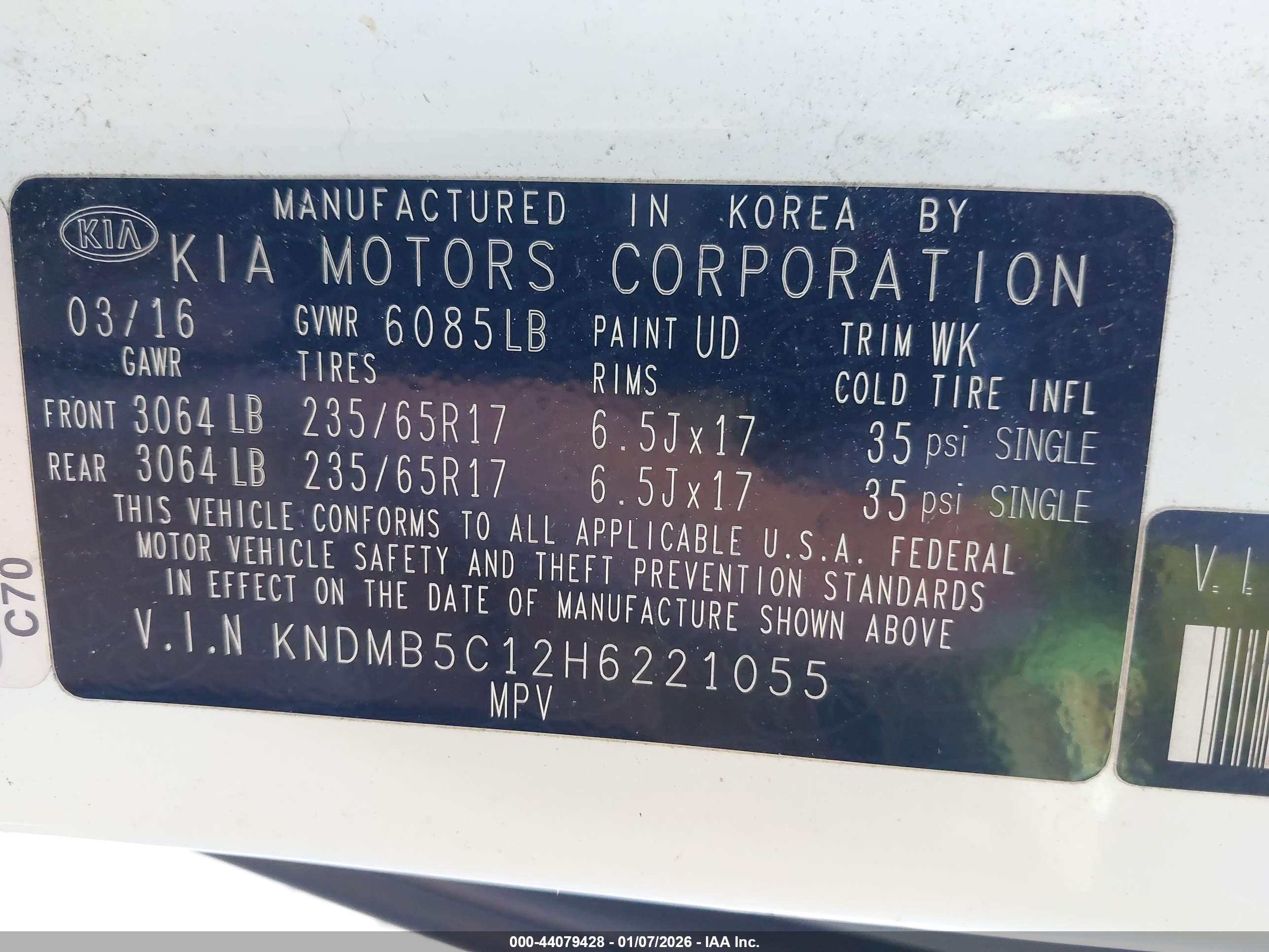 KIA SEDONA image 9