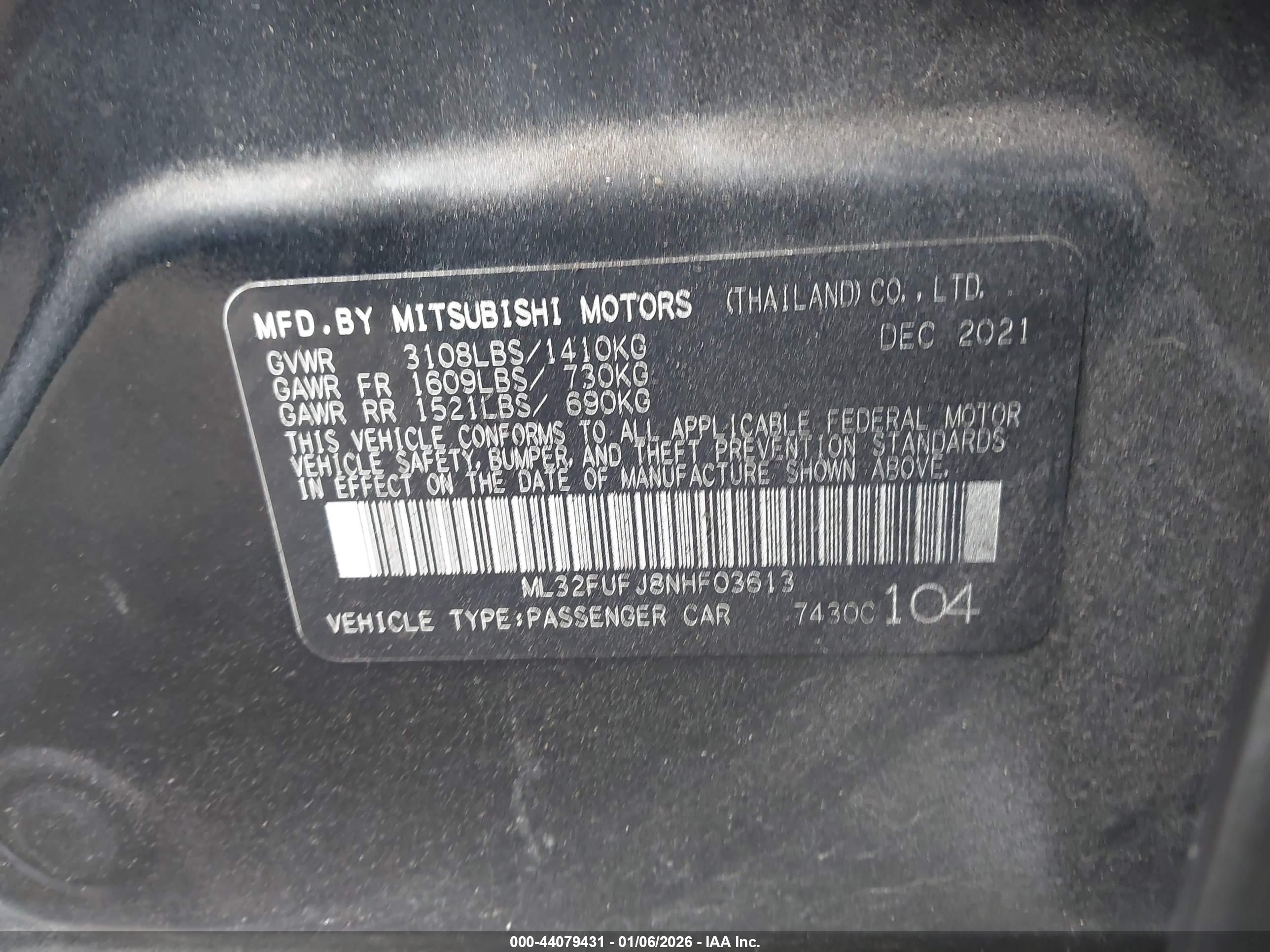 MITSUBISHI MIRAGE image 9