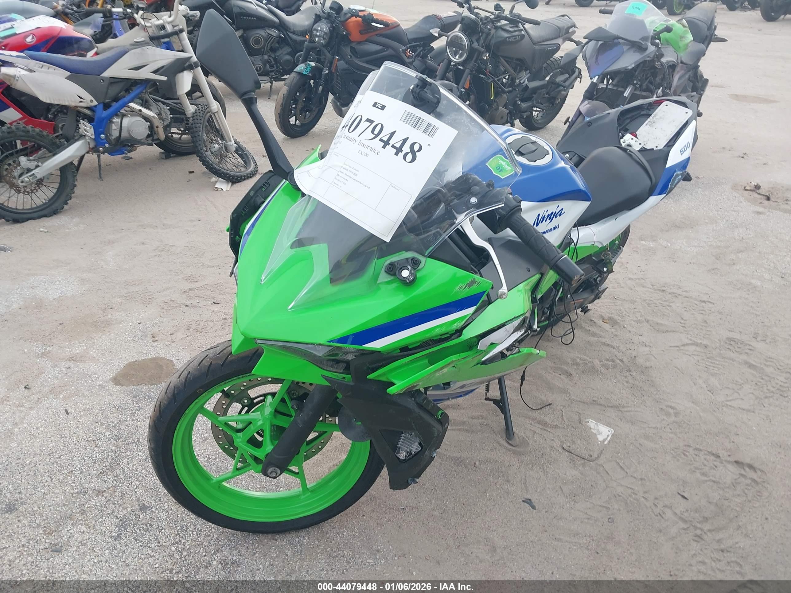 KAWASAKI EX500 image 2