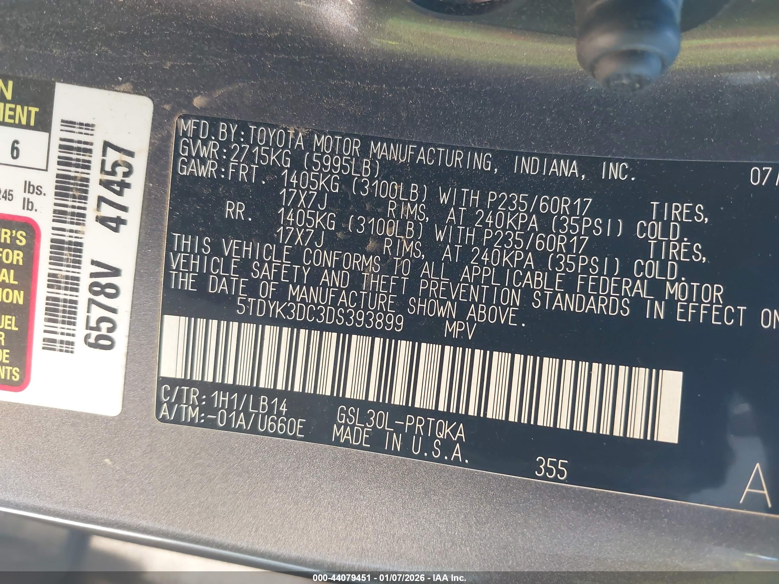 TOYOTA SIENNA image 9
